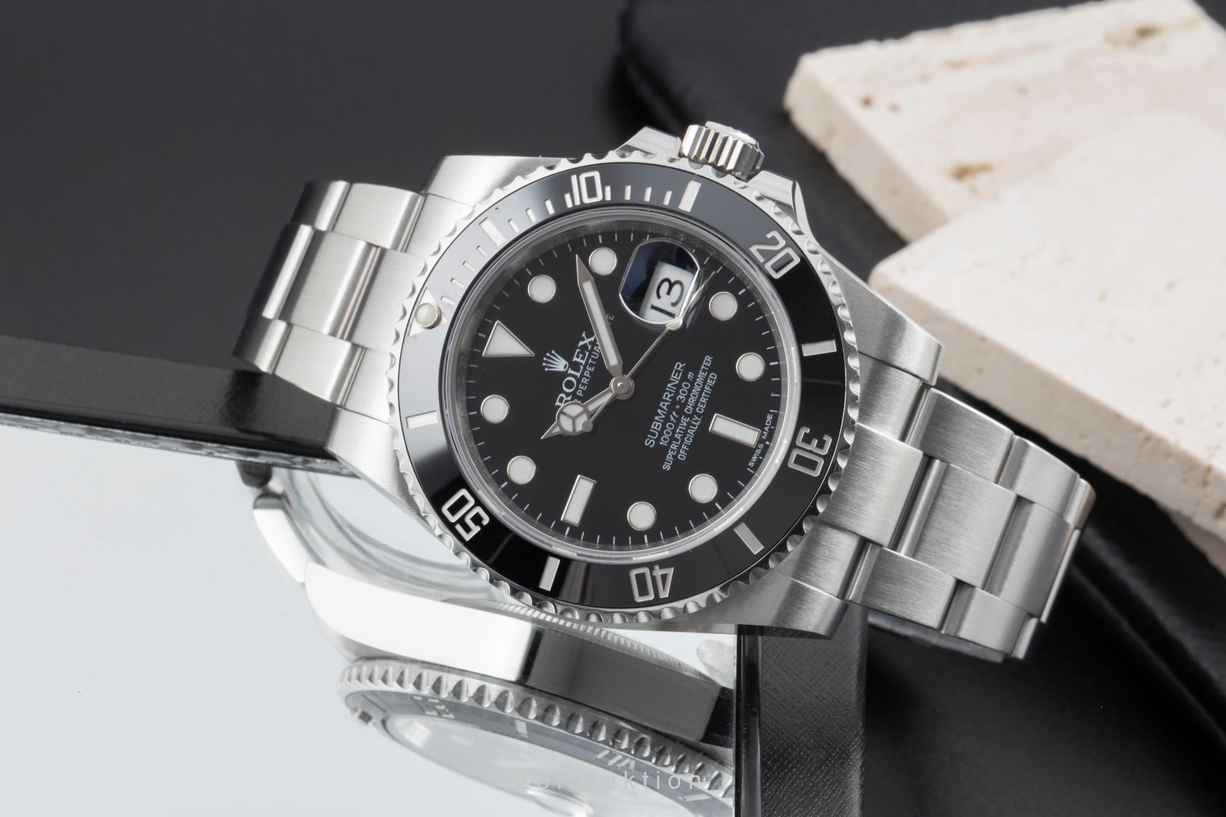 Rolex Submariner acier automatique montre pour hommes 116610LN  [2506240]