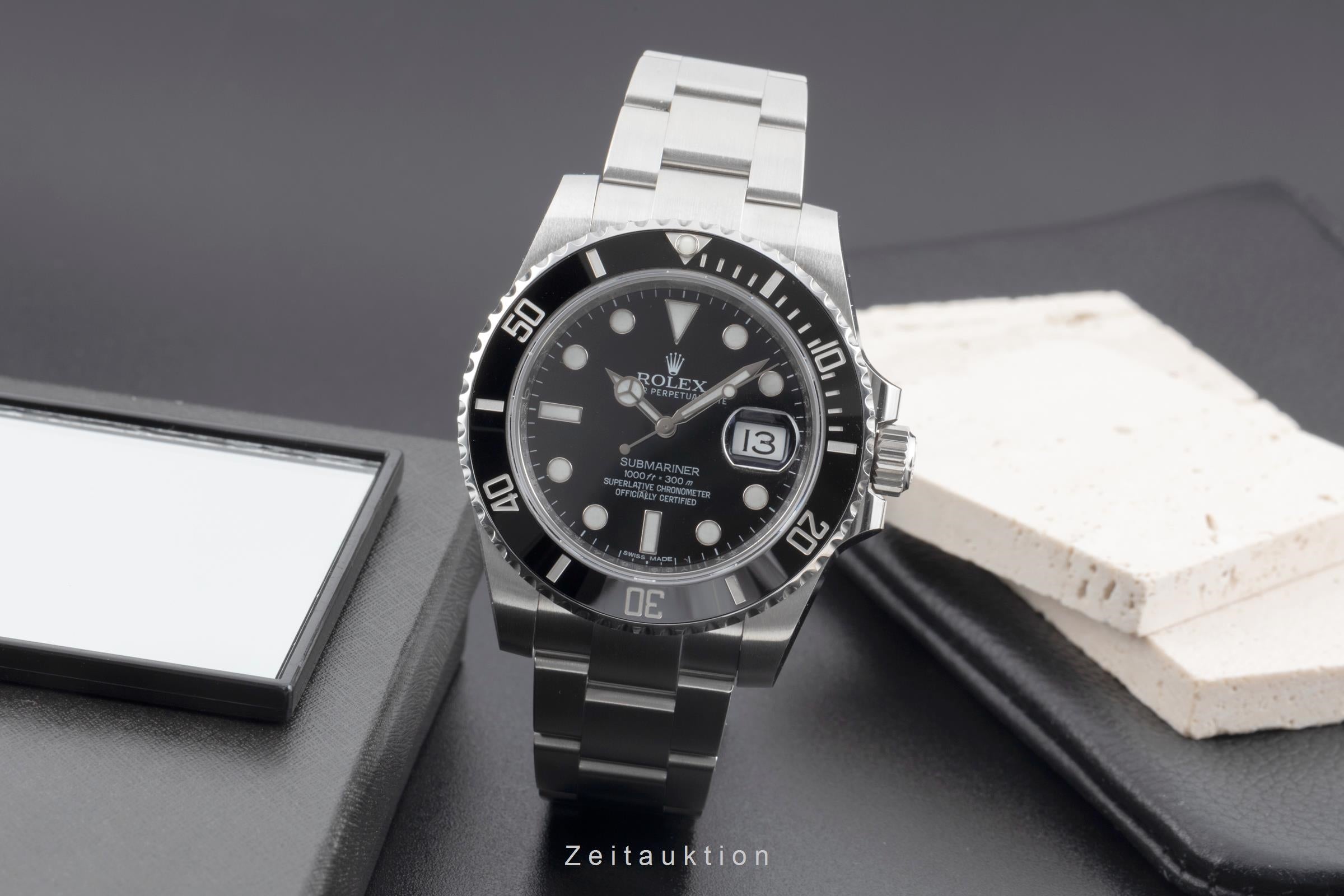 Rolex Submariner acier automatique montre pour hommes 116610LN  [2506240]