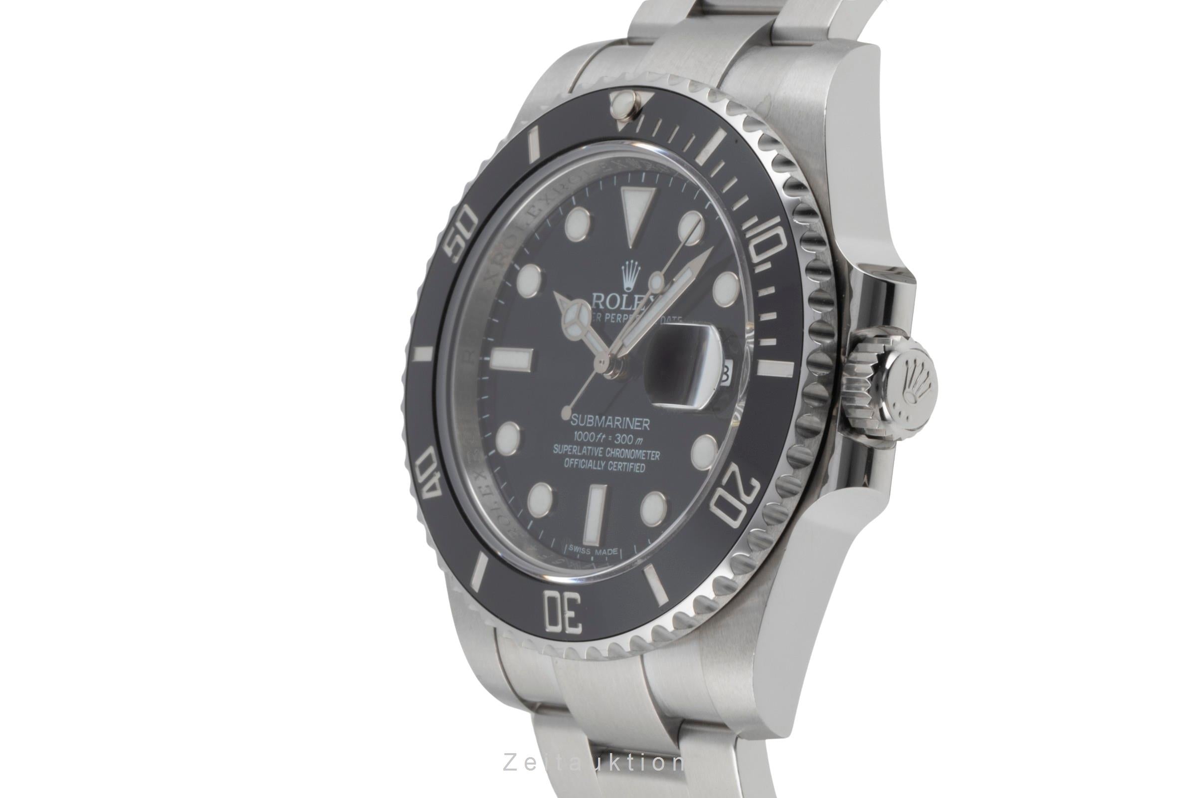 Rolex Submariner acier automatique montre pour hommes 116610LN  [2506240]