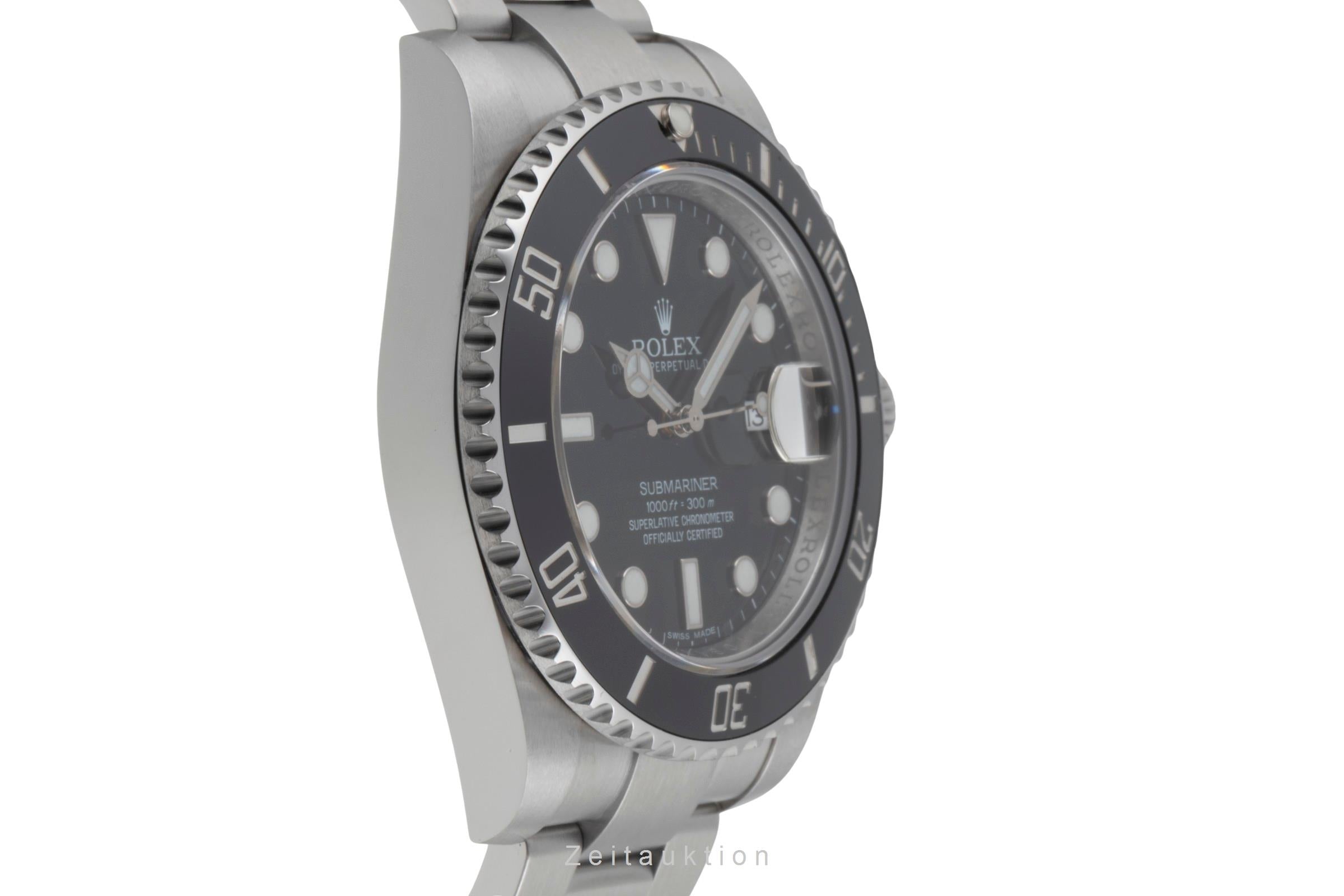 Rolex Submariner acier automatique montre pour hommes 116610LN  [2506240]
