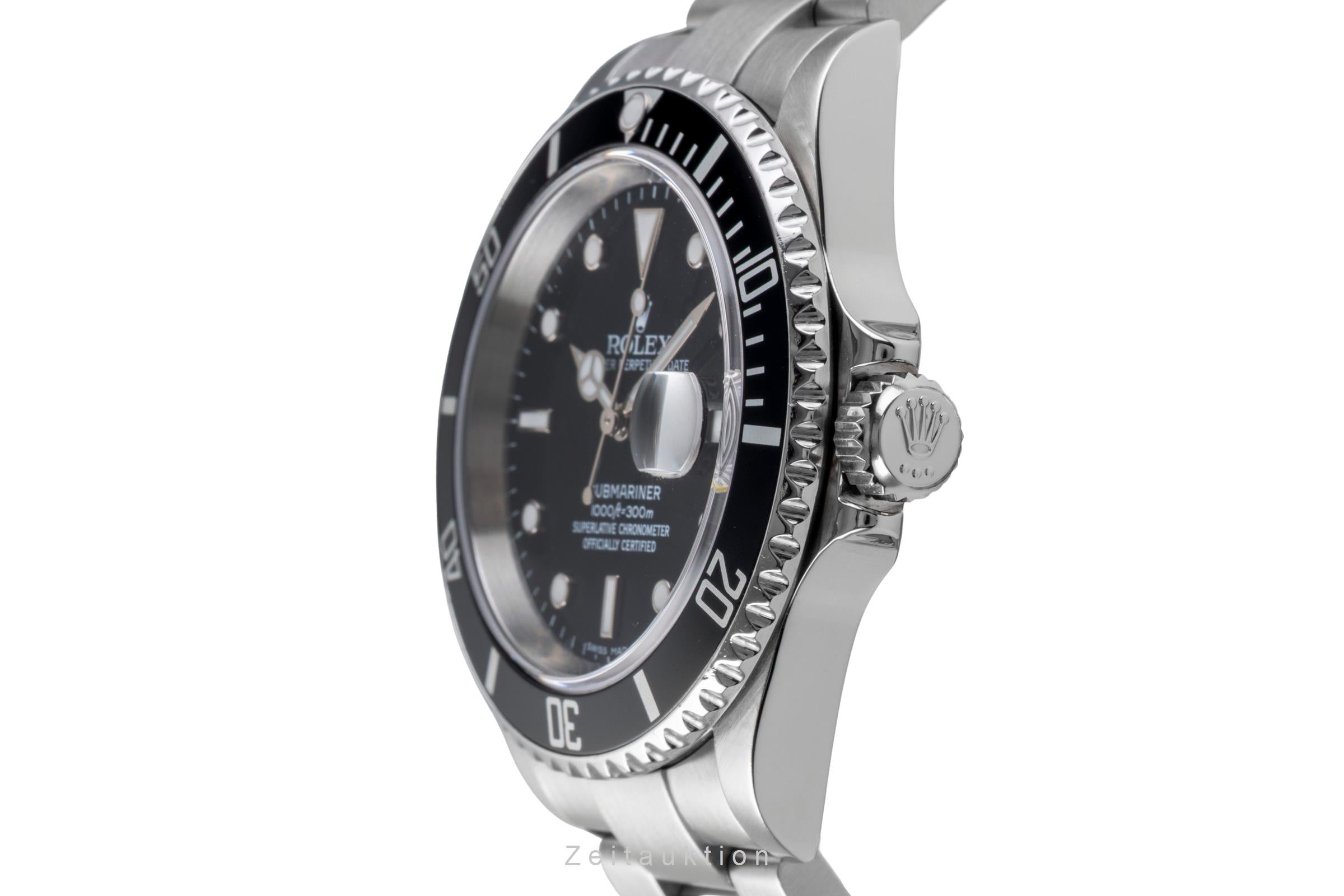 Rolex Submariner acier automatique montre pour hommes 16610 T  [2506241]