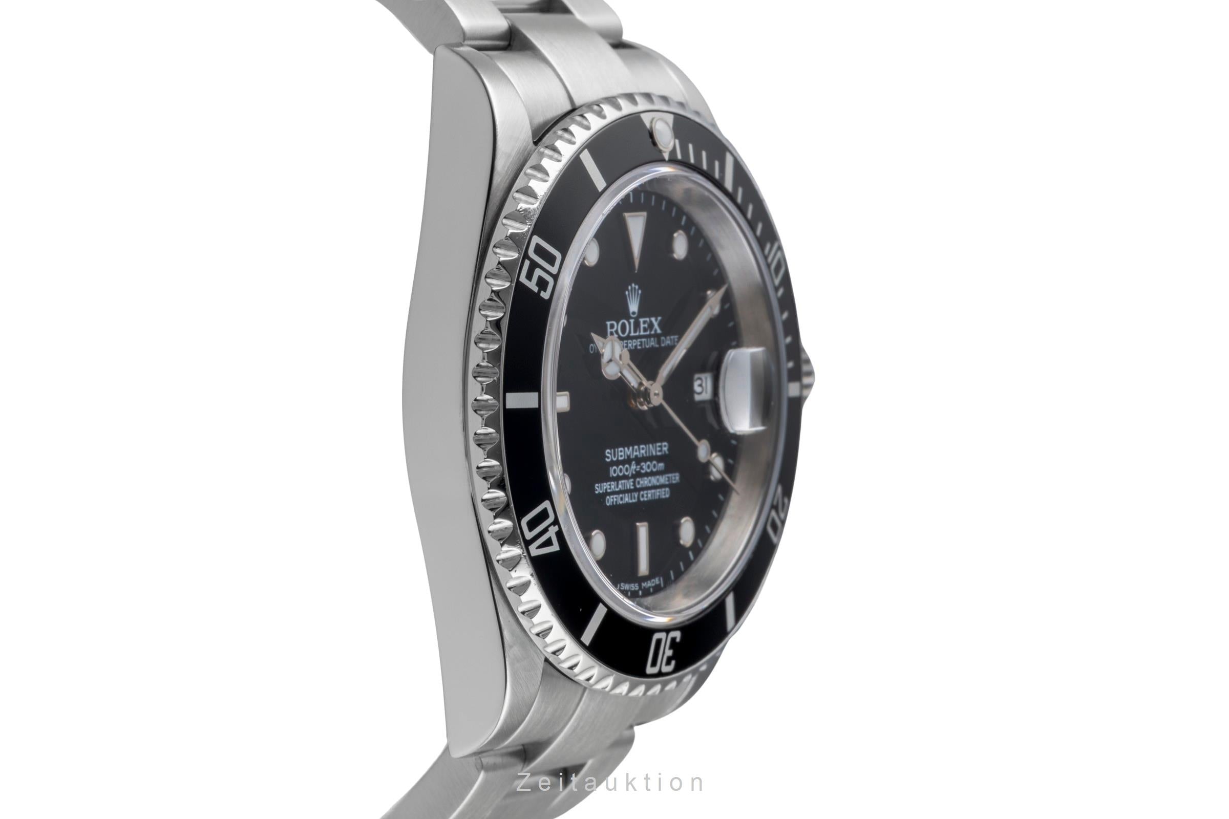 Rolex Submariner acier automatique montre pour hommes 16610 T  [2506241]