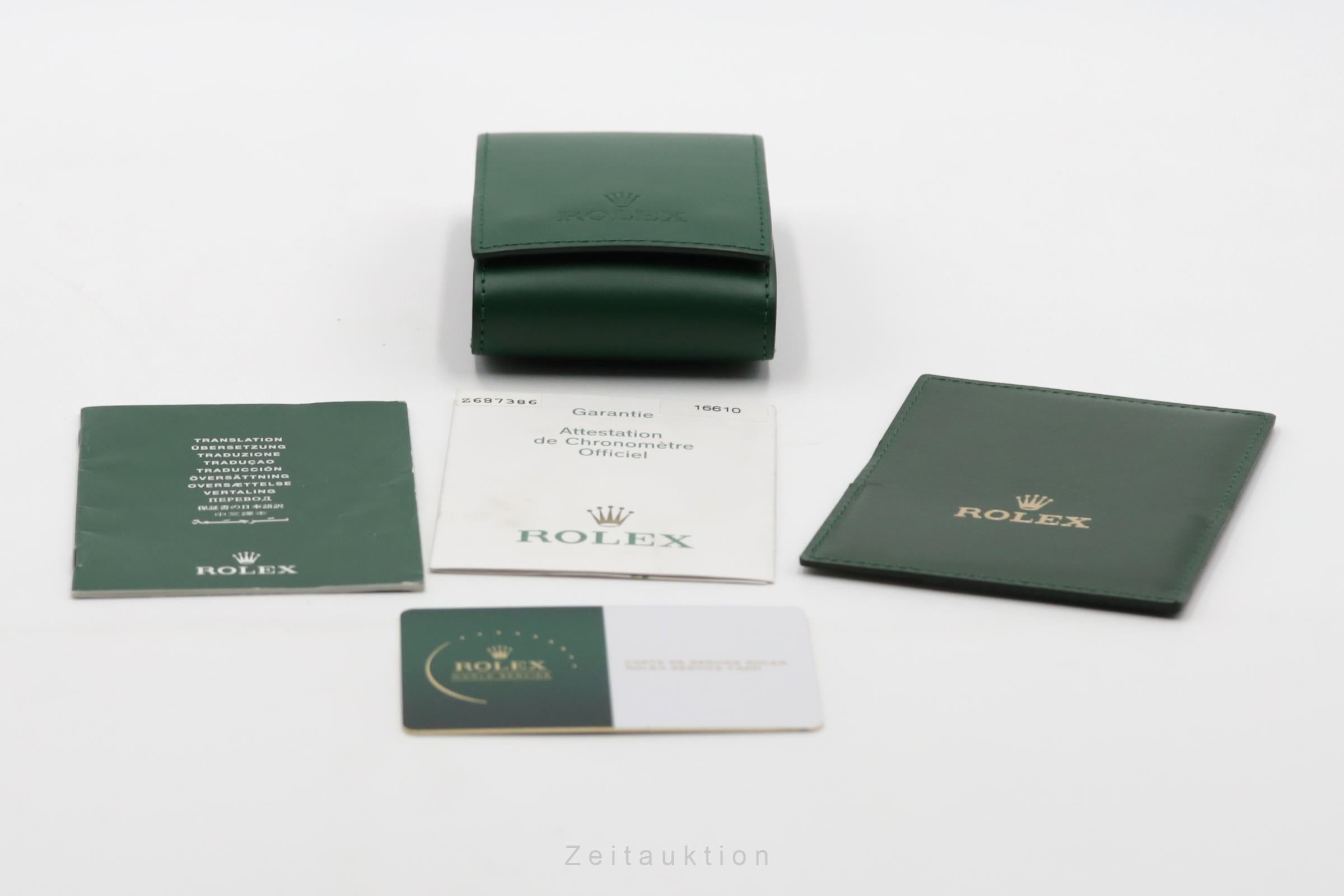 Rolex Submariner acier automatique montre pour hommes 16610 T  [2506241]