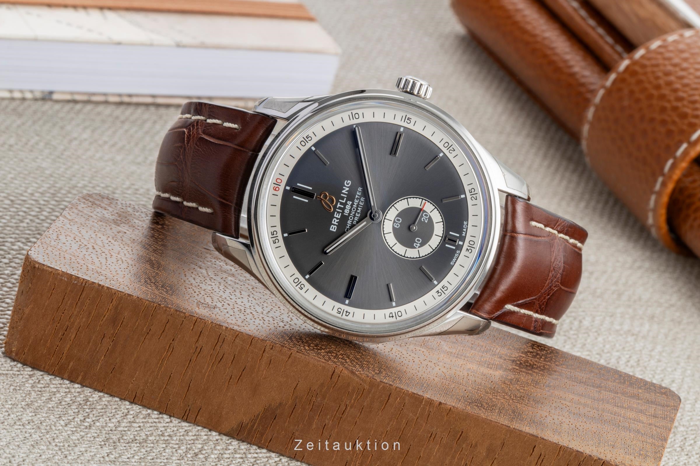 Breitling Premier Stahl Automatik Herrenuhr Ref A37340351B1P1 B&P NP: 5150,- € [2506242]