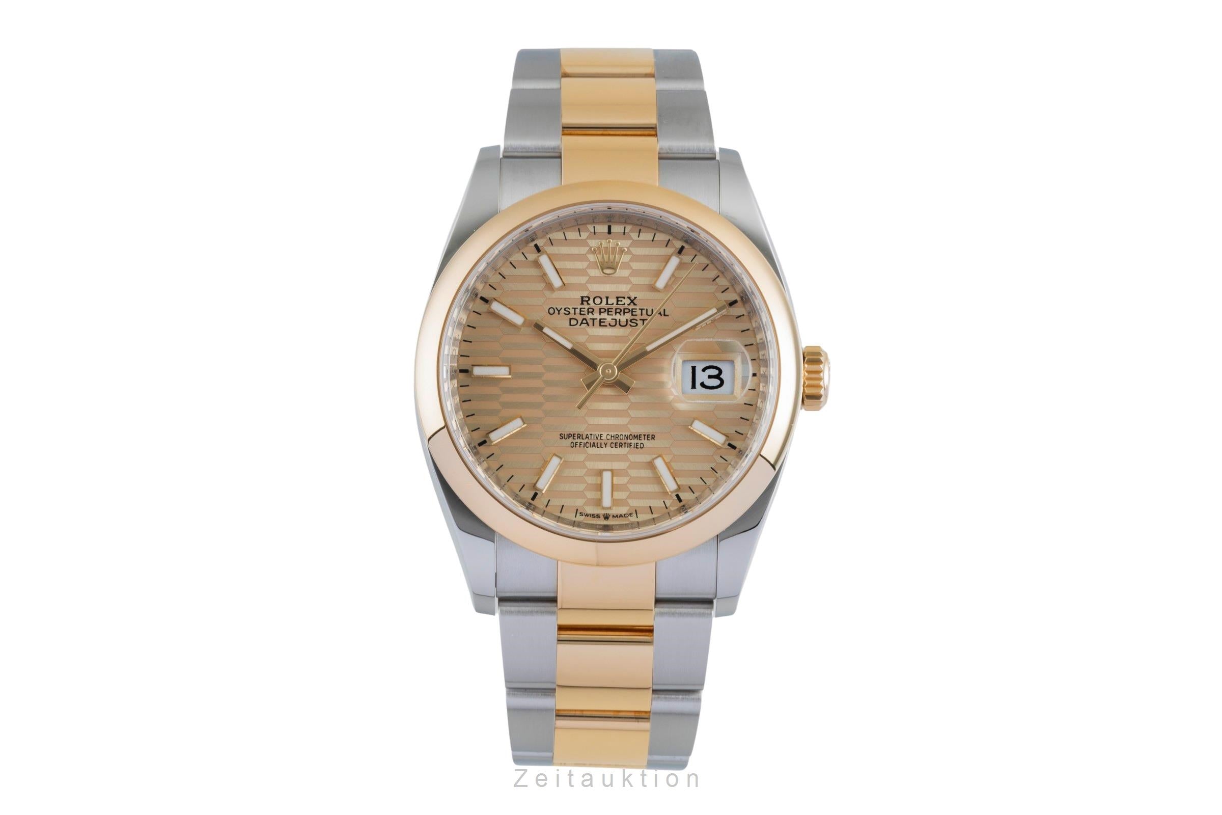 Rolex Datejust acier / or  automatique montre pour hommes 126203  [2506243]