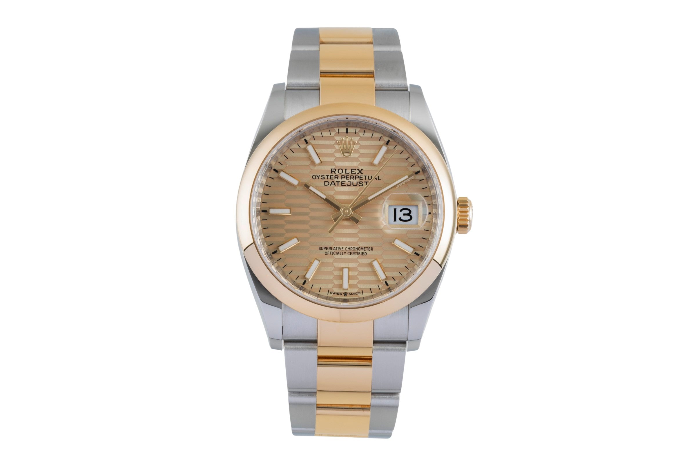 Rolex Datejust steel / gold automatic men's watch 126203  [2506243]