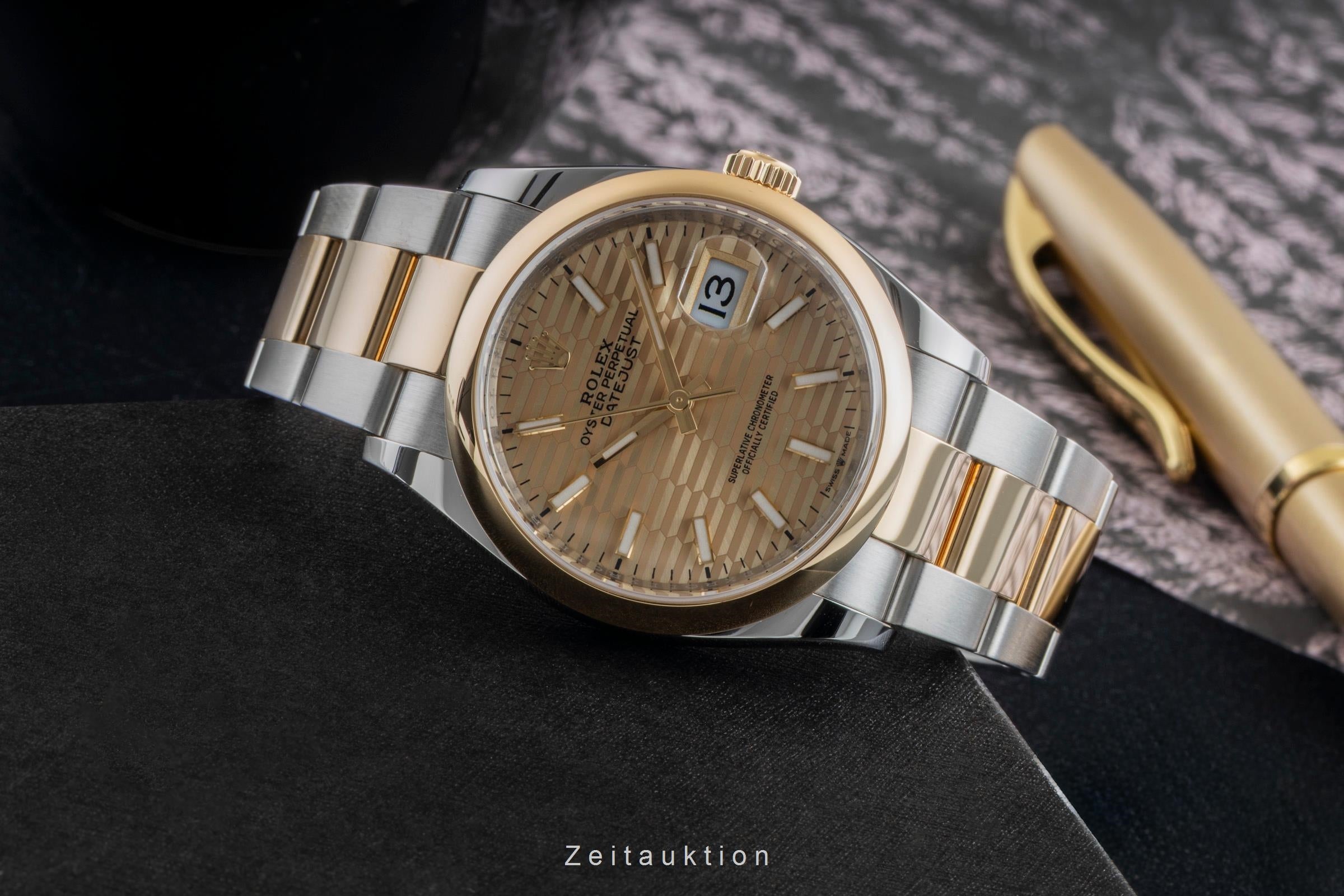 Rolex Datejust acier / or  automatique montre pour hommes 126203  [2506243]