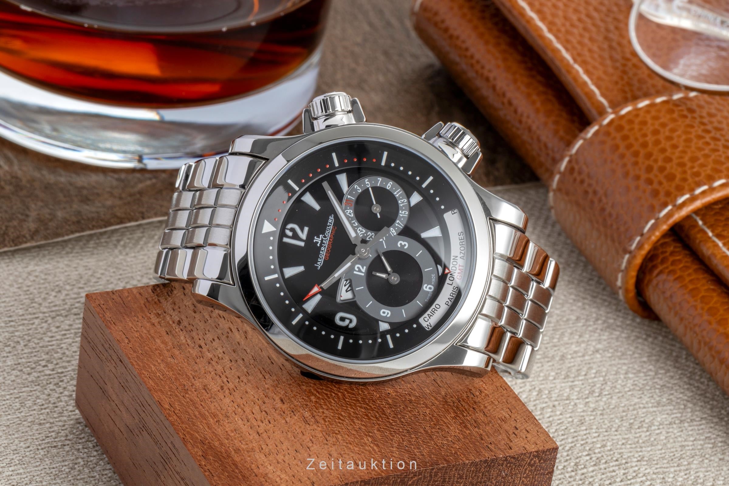 Jaeger LeCoultre Master Chronograph acero automático reloj para caballeros Q1718170  ,146.8.83/1  [2506244]