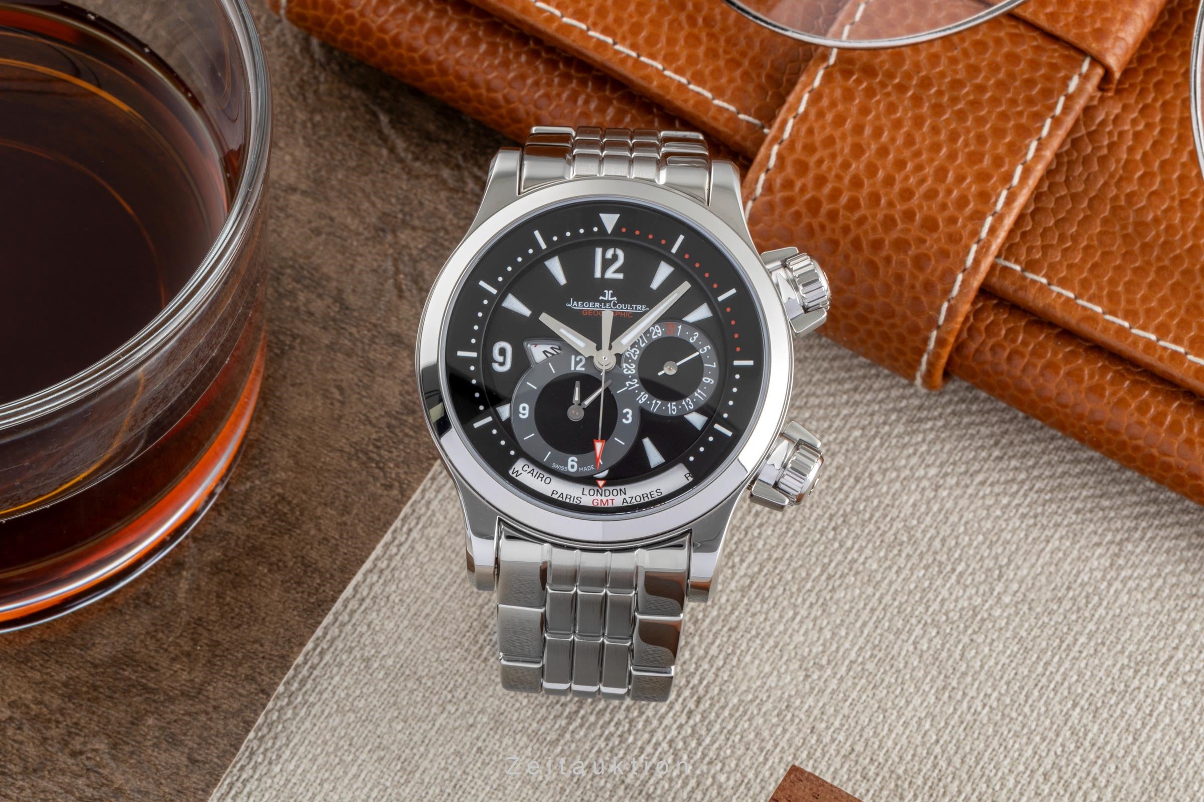 Jaeger LeCoultre Master Chronograph acero automático reloj para caballeros Q1718170  ,146.8.83/1  [2506244]