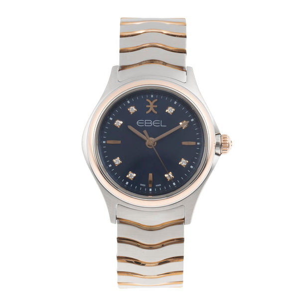 Ebel Classic Wave acero / oro cuarzo reloj para damas  03.1.15.1051 LP: 3600EUR  [2506245]