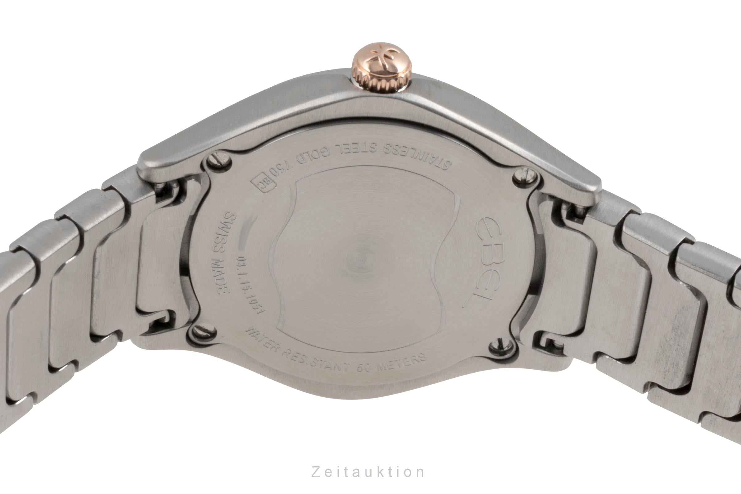 Ebel Classic Wave acero / oro cuarzo reloj para damas  03.1.15.1051 LP: 3600EUR  [2506245]