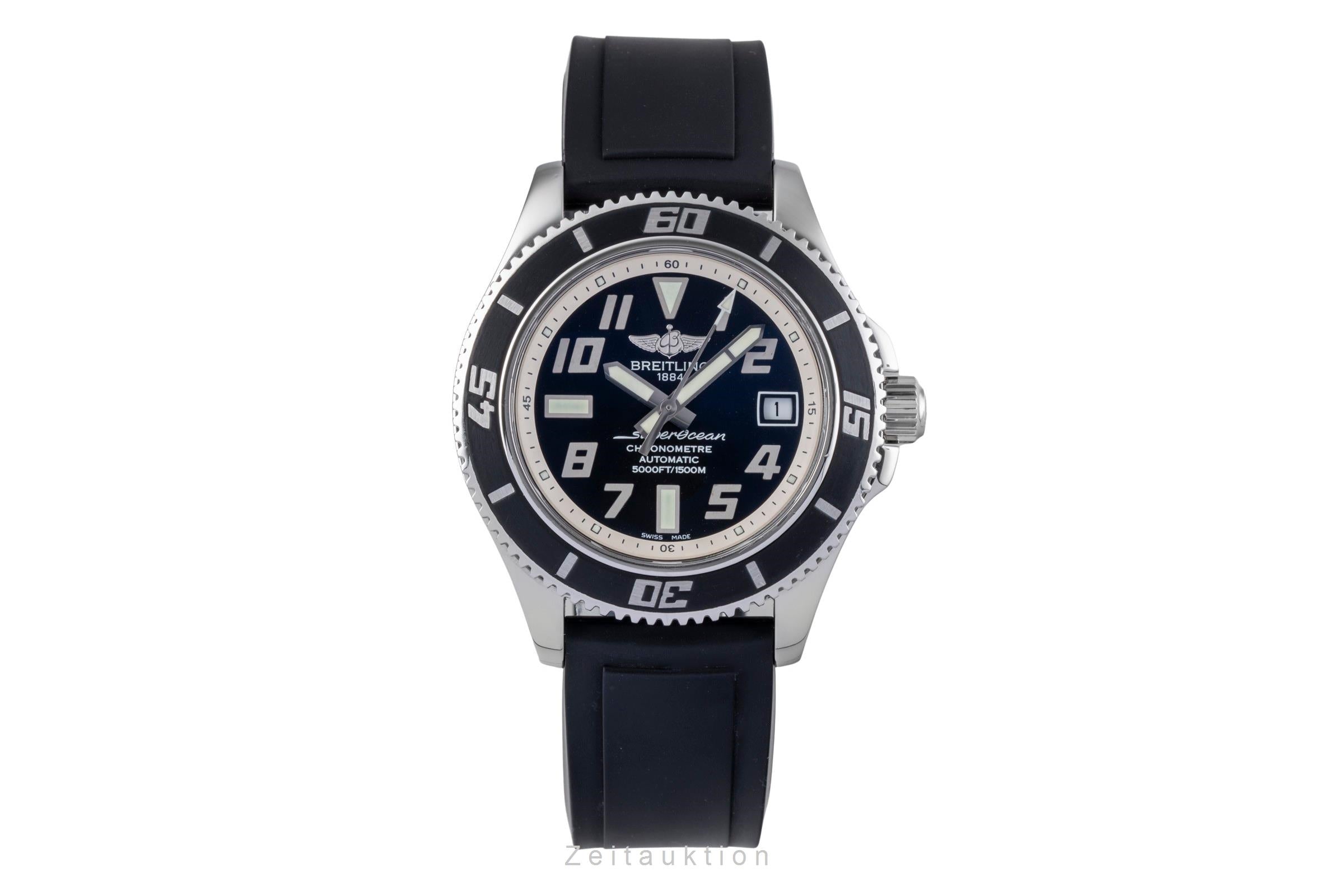Breitling Superocean 42 Black Dial Edelstahl Automatik Herrenuhr Ref. A17364  [2506246]