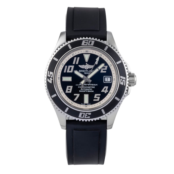Breitling Superocean 42 Black Dial Edelstahl Automatik Herrenuhr Ref. A17364  [2506246]
