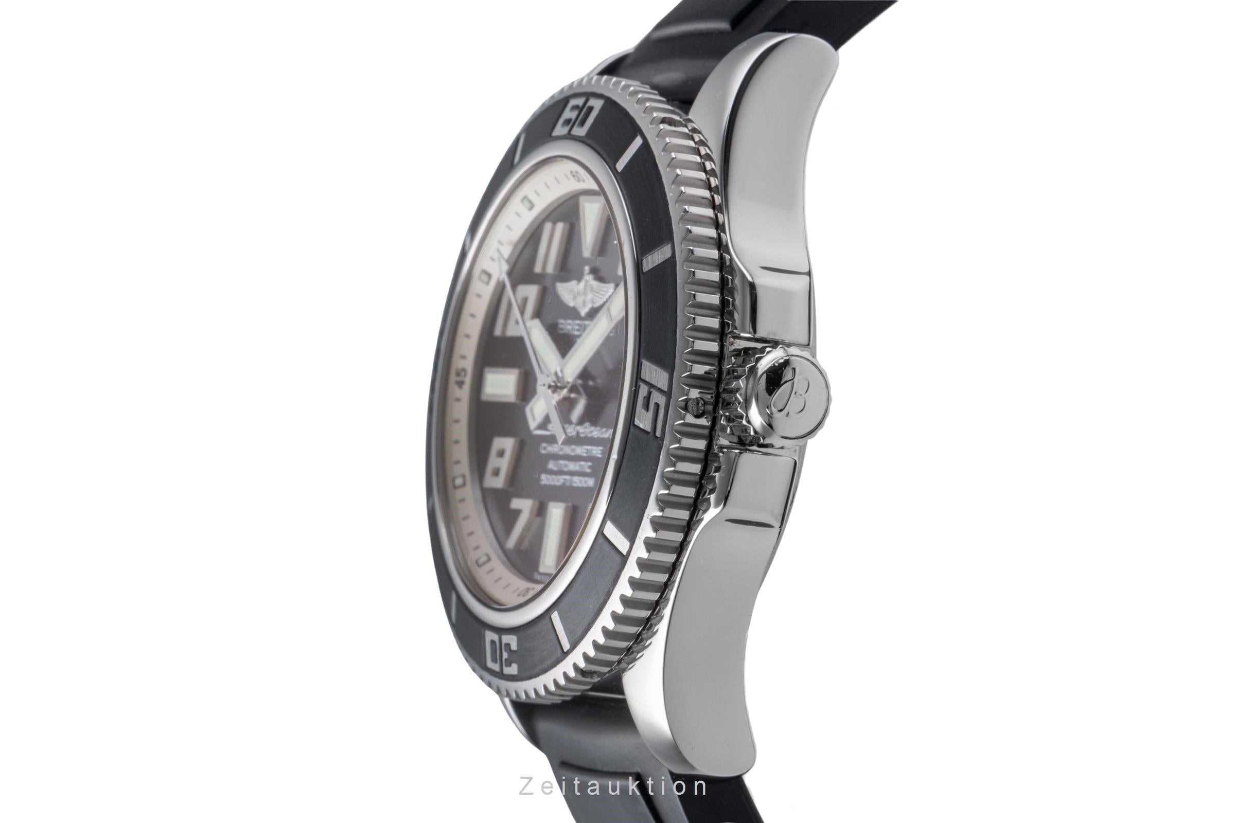 Breitling Superocean 42 Black Dial Edelstahl Automatik Herrenuhr Ref. A17364  [2506246]