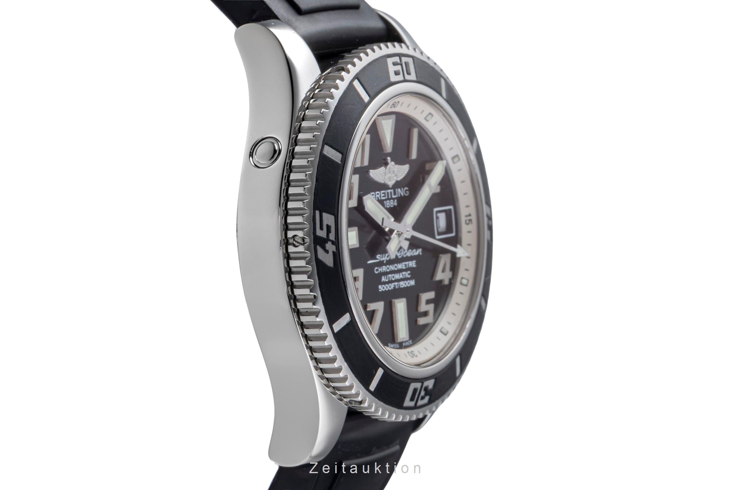 Breitling Superocean 42 Black Dial Edelstahl Automatik Herrenuhr Ref. A17364  [2506246]