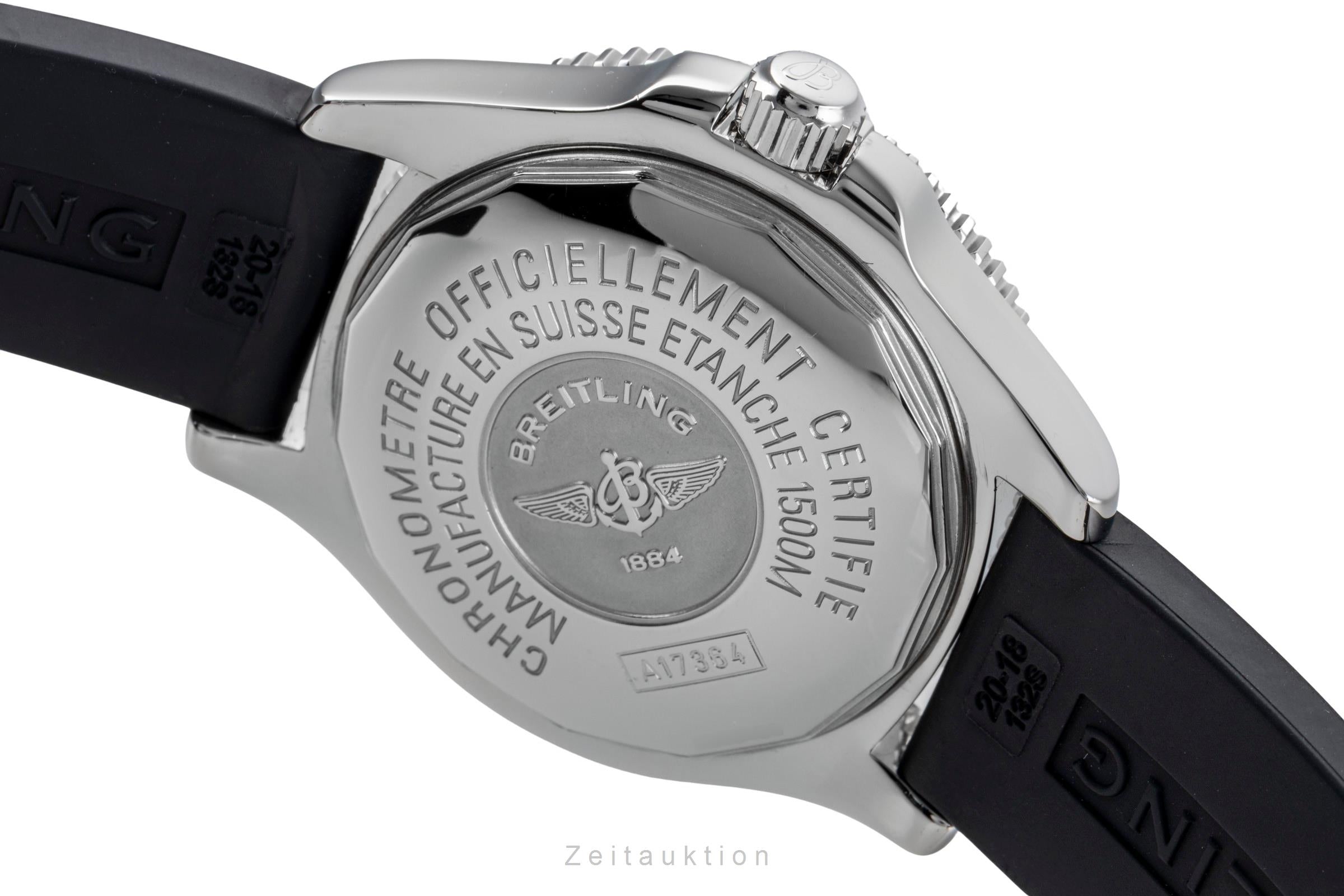 Breitling Superocean 42 Black Dial Edelstahl Automatik Herrenuhr Ref. A17364  [2506246]
