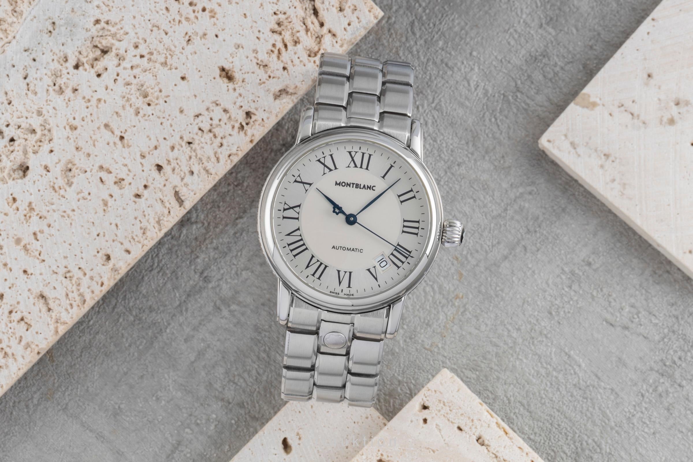 Montblanc Meisterstück Star Date 36mm Edelstahl Automatik Herrenuhr Ref. 7042 [2506247]