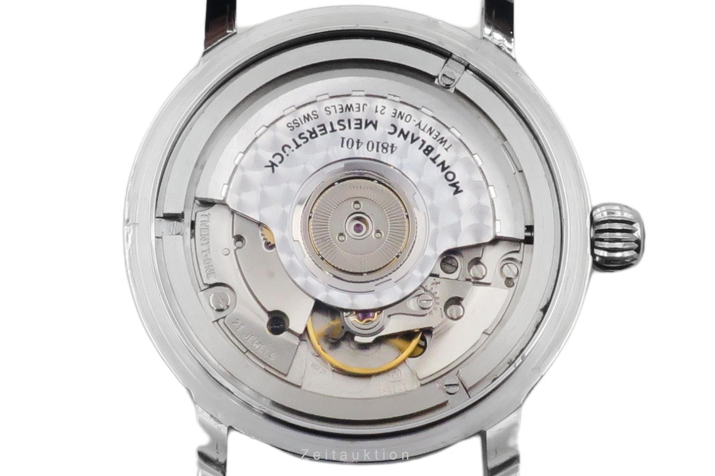 Montblanc Meisterstück Star Date 36mm Edelstahl Automatik Herrenuhr Ref. 7042 [2506247]