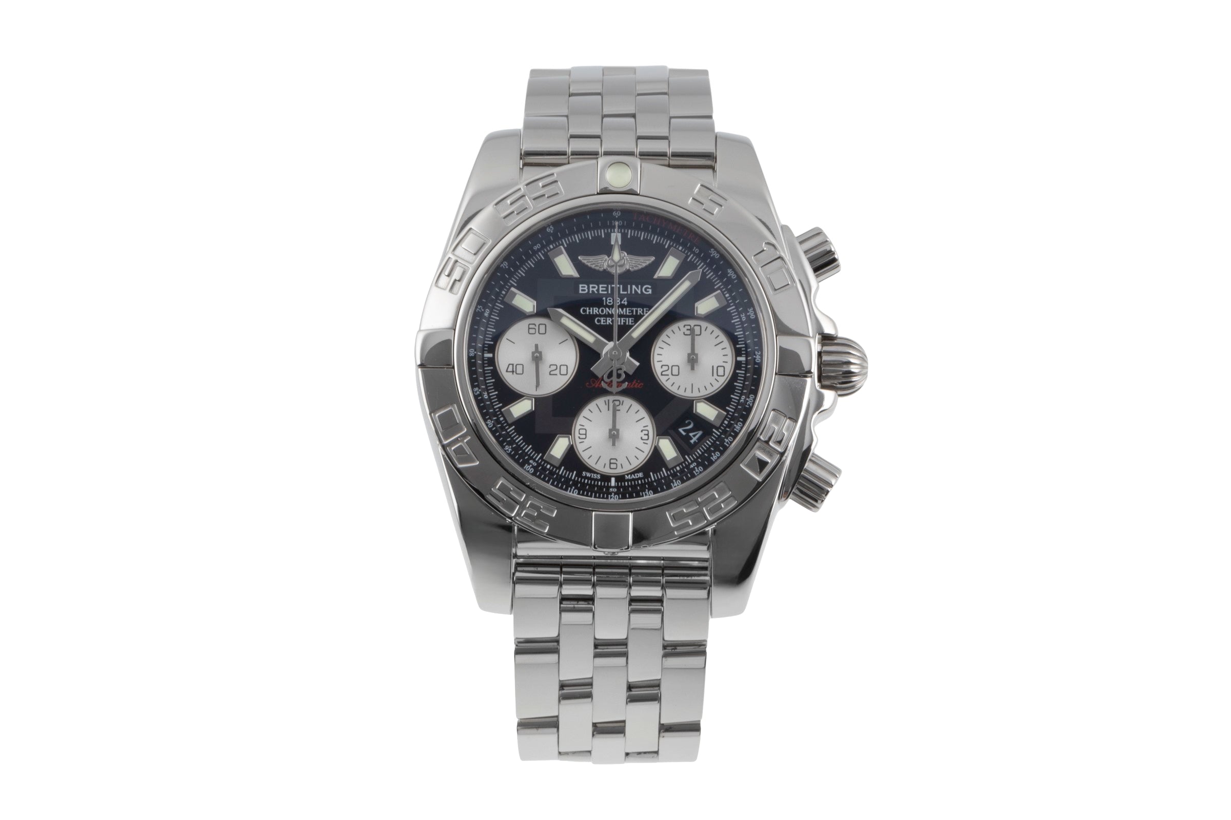 Breitling Chronomat 41 chronograph steel automatic men's watch AB0140  [2506249]