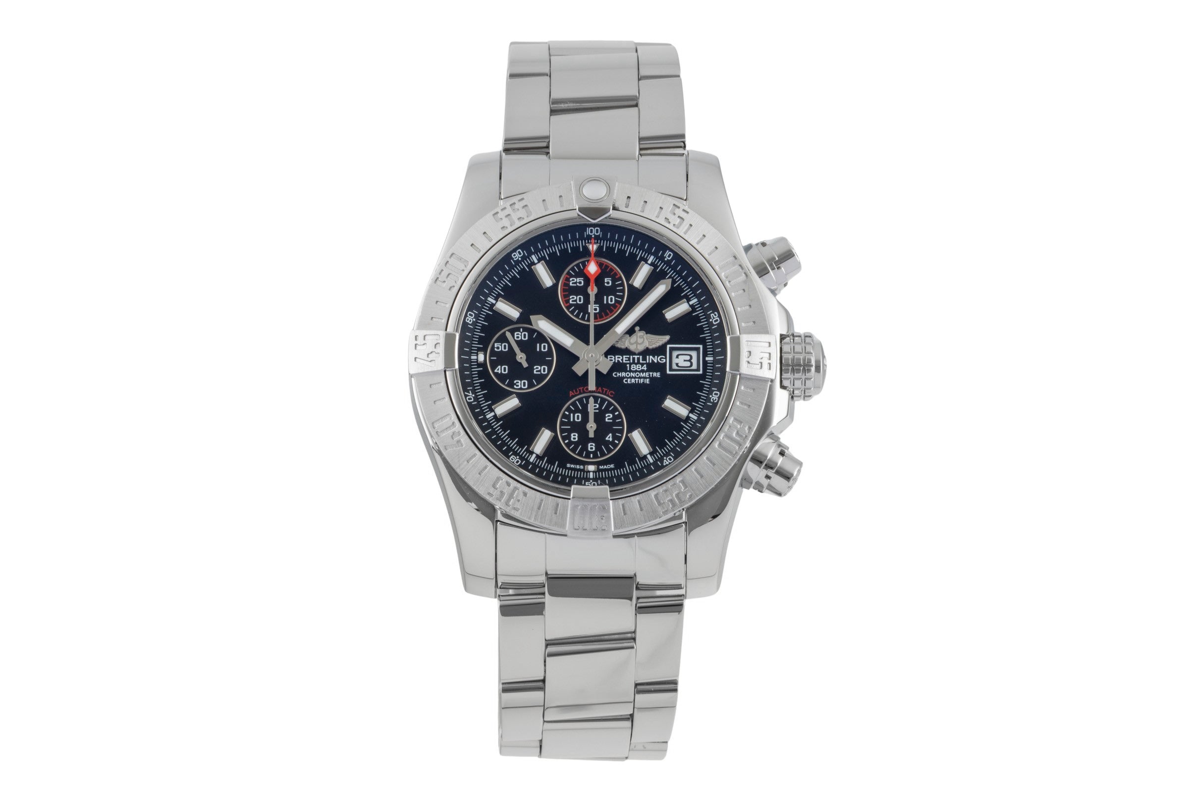 Breitling Avenger II cronografo acciaio automatismo orologio da uomo A13381111B1A1 LP: 5900EUR  [2506250]