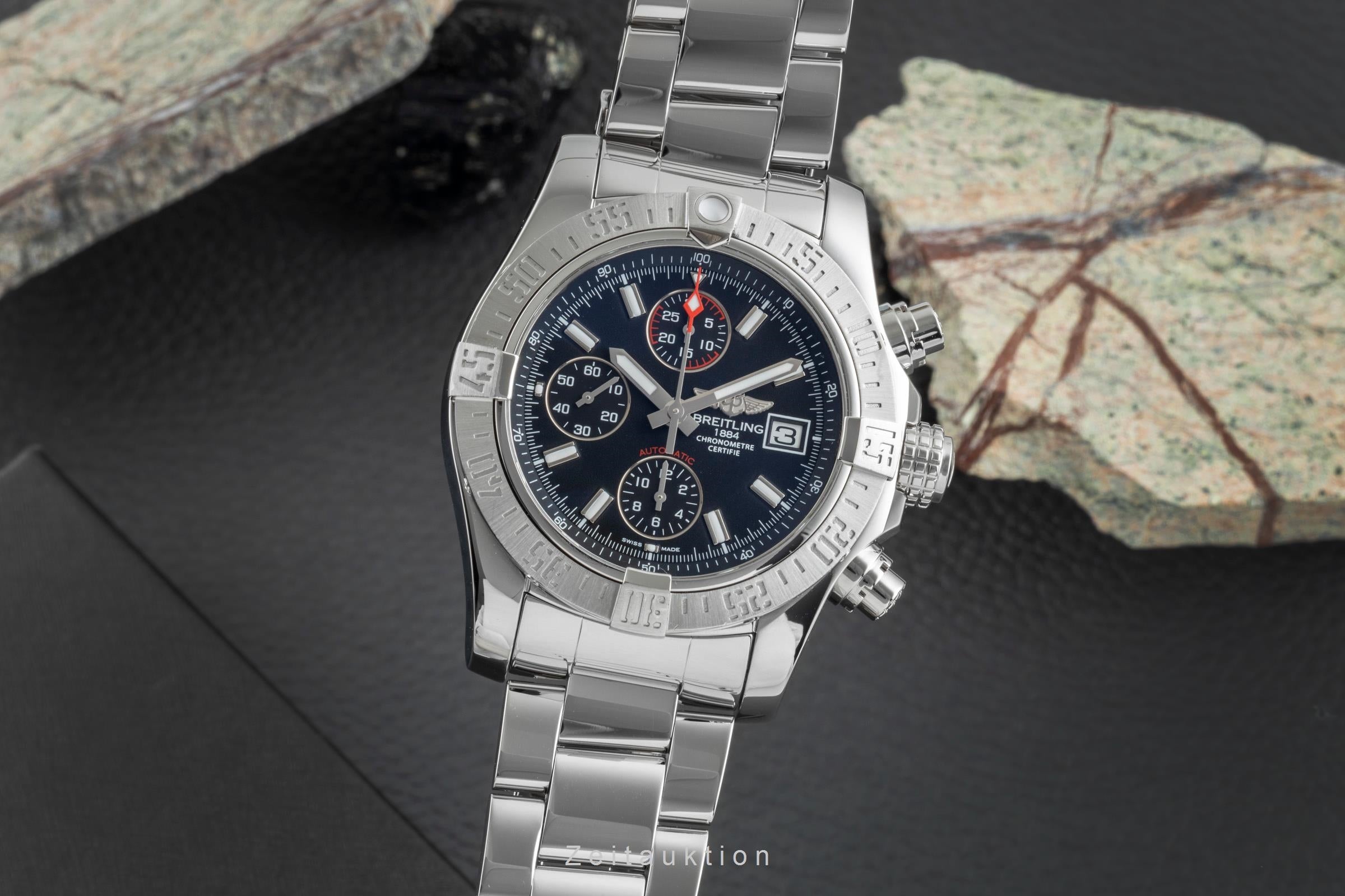 Breitling Avenger II cronografo acciaio automatismo orologio da uomo A13381111B1A1 LP: 5900EUR  [2506250]
