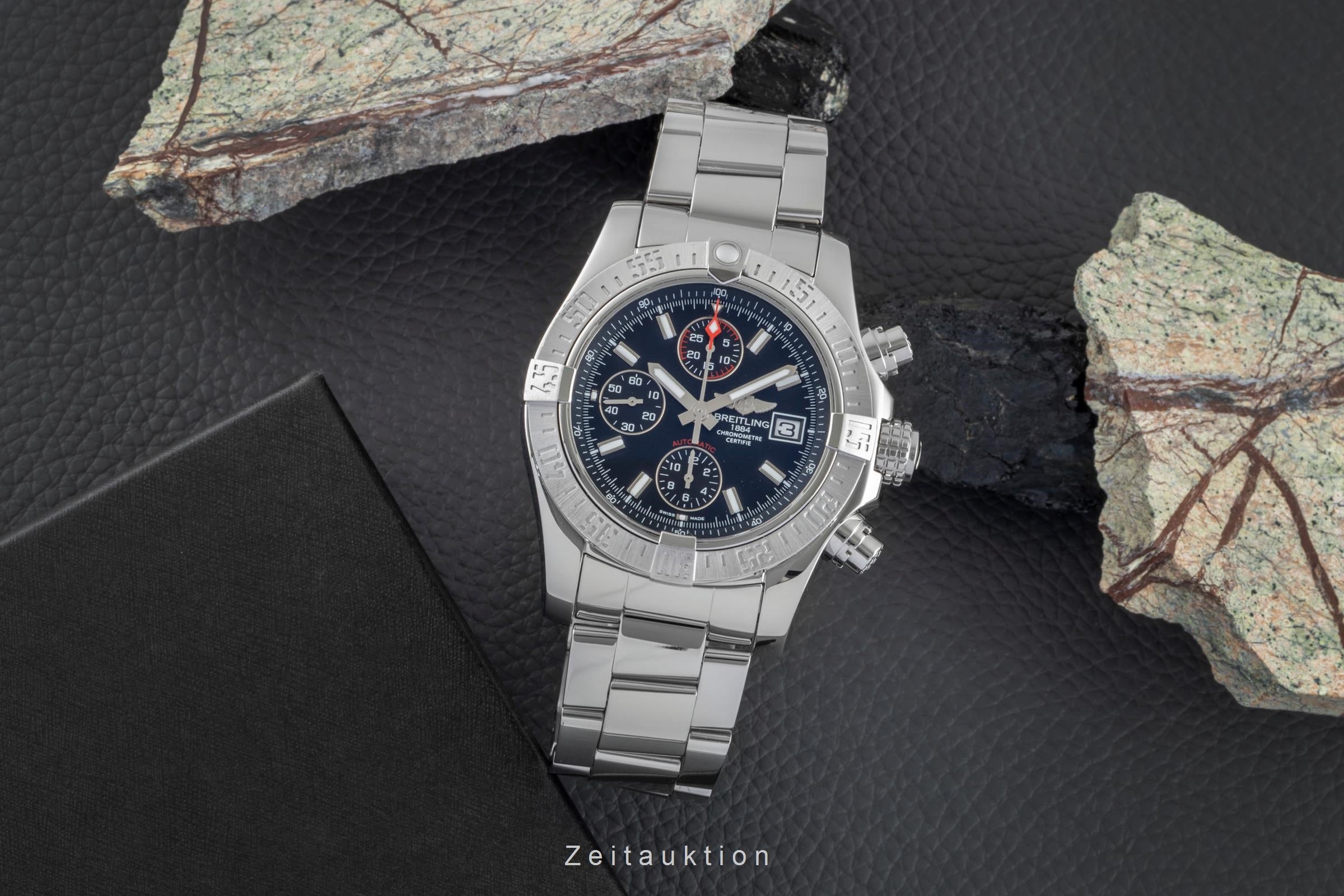 Breitling Avenger II cronógrafo acero automático reloj para caballeros A13381111B1A1 LP: 5900EUR  [2506250]