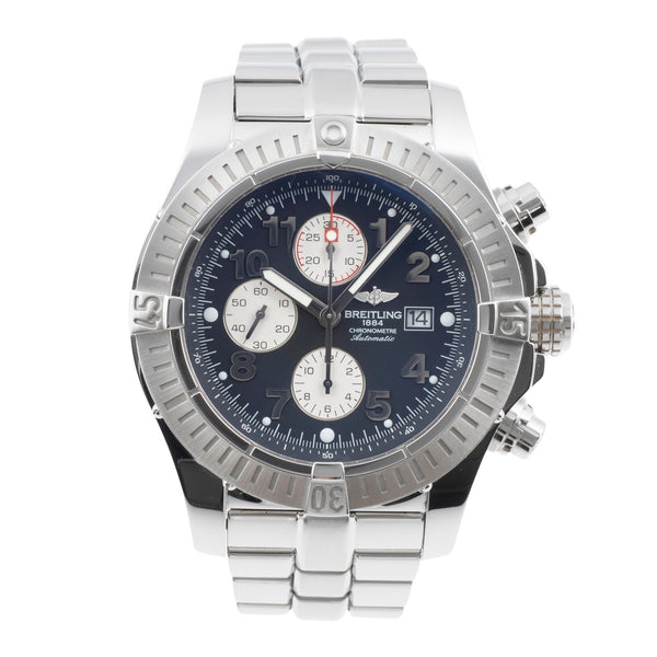 Breitling Super Avenger chronographe acier automatique montre pour hommes A13370  [2506254]
