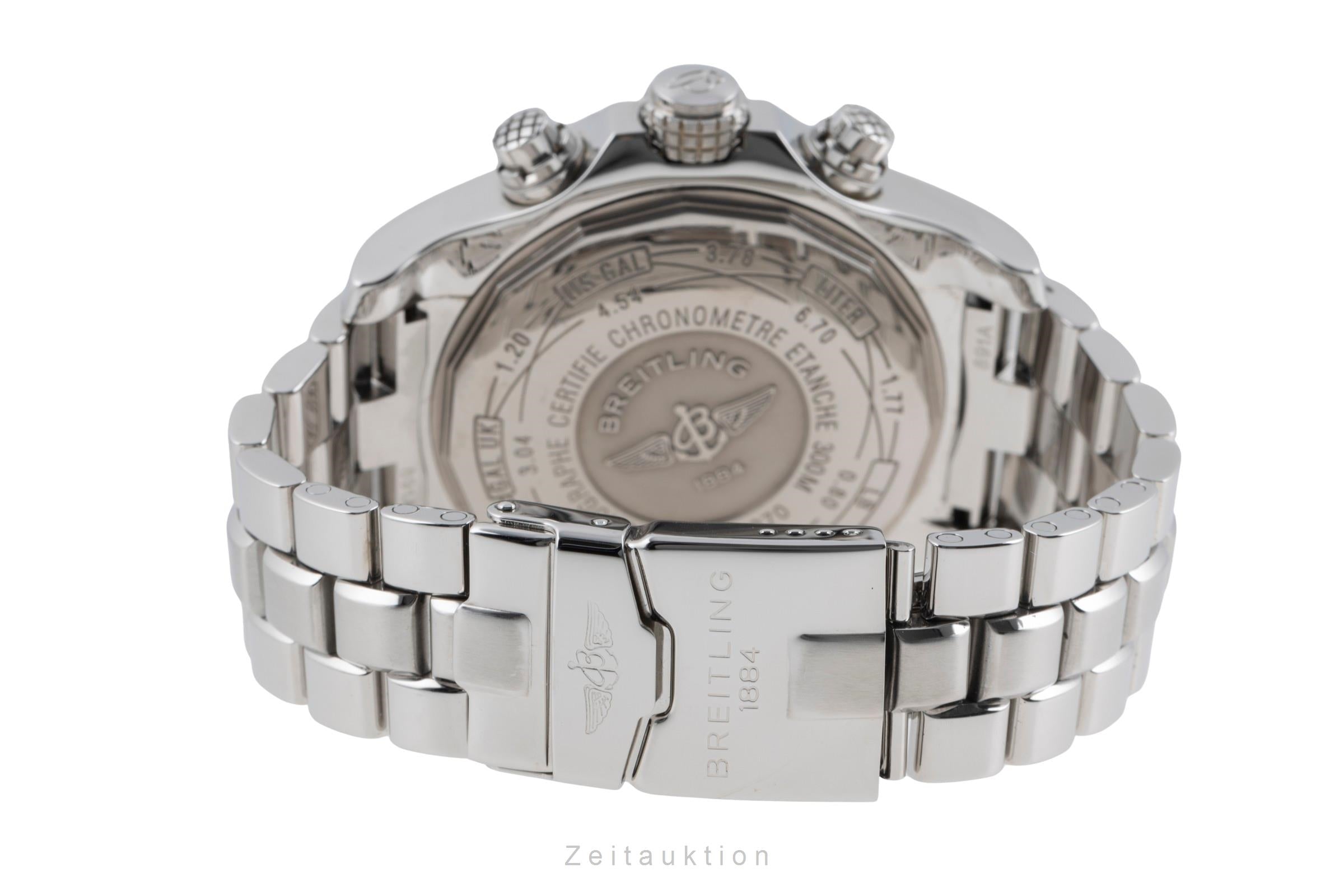 Breitling Super Avenger chronograph steel automatic Kal. B13 Ref
