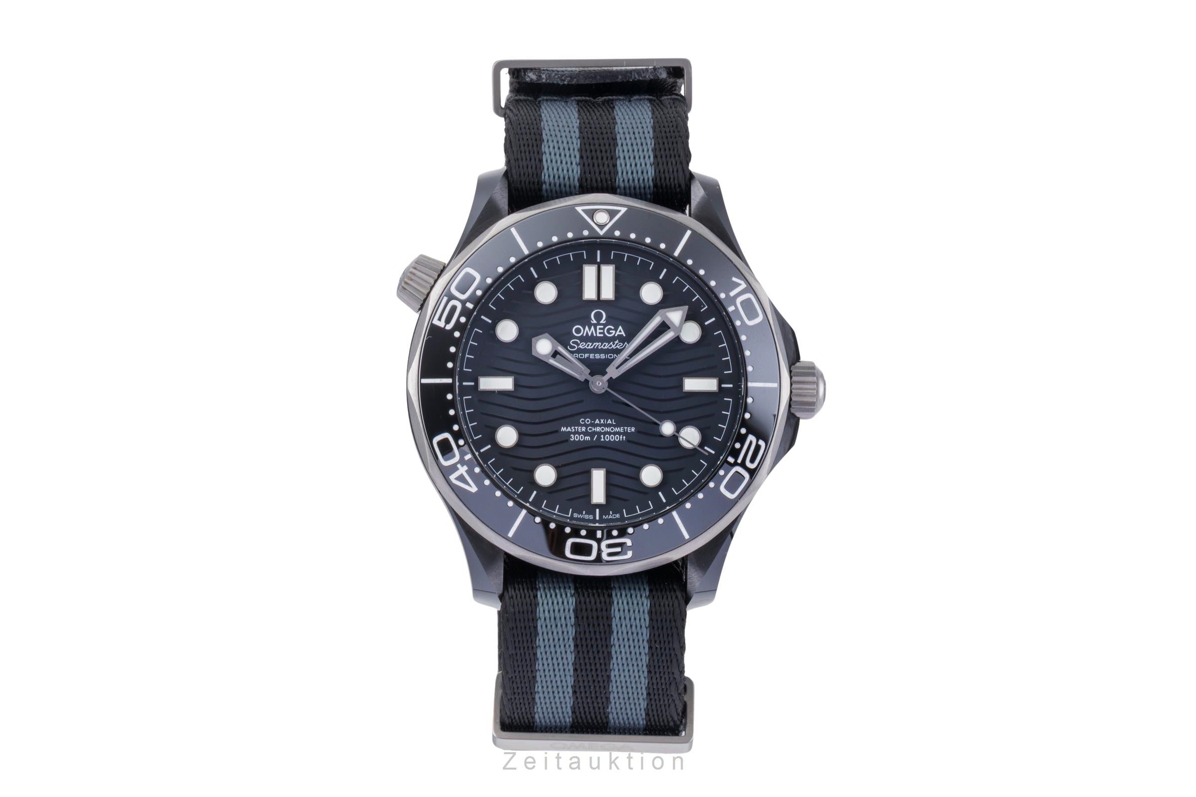 Omega Seamaster ceramic / titanium automatic men's watch 210.92.44.20.01.002 LP: 9700EUR  [2506256]