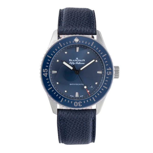 Blancpain Fifty Fathoms Bathyscaphe Stahl Automatik Ref. 5100-1140-O52A Papiere [2506257]