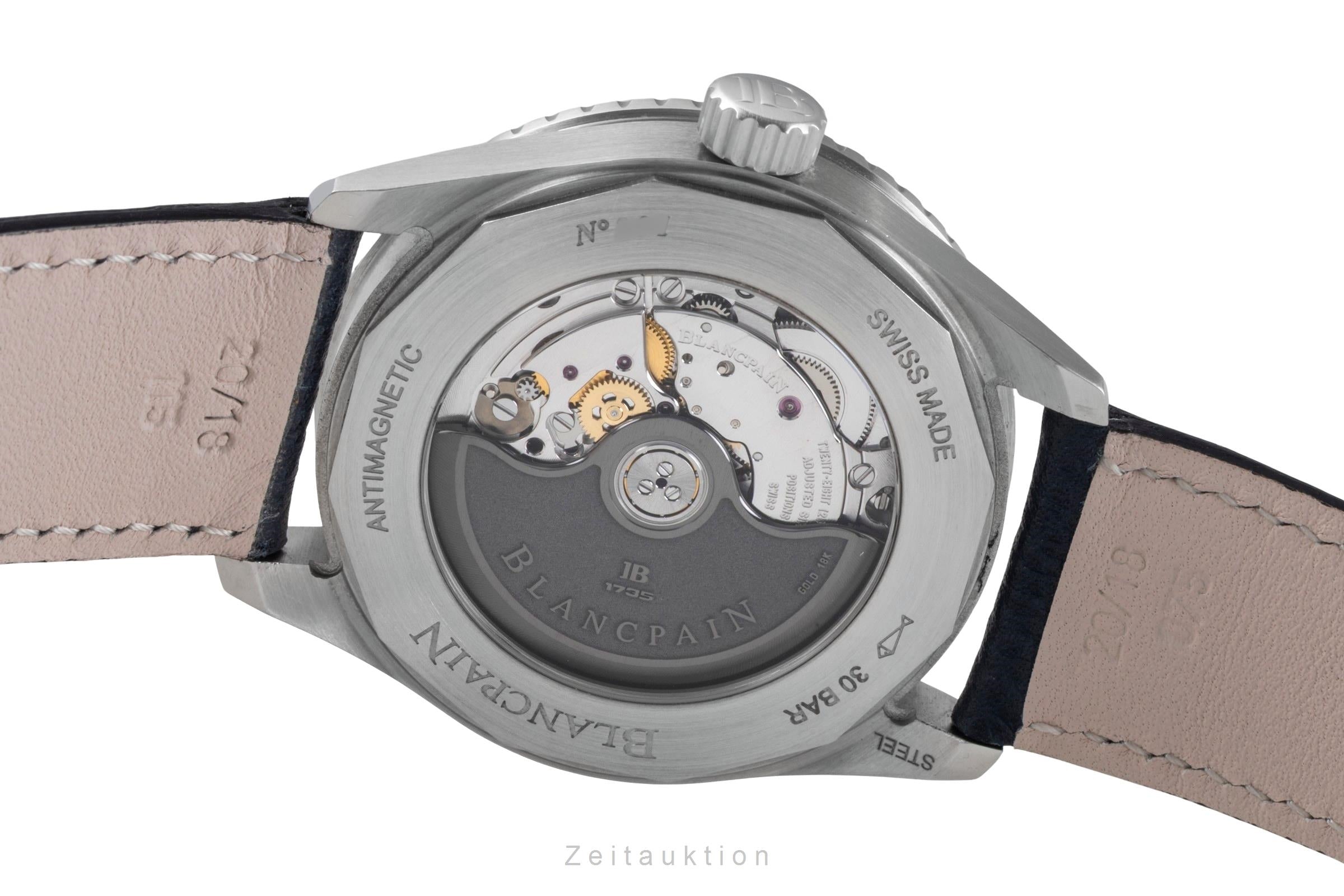 Blancpain Fifty Fathoms Bathyscaphe Stahl Automatik Ref. 5100-1140-O52A Papiere [2506257]