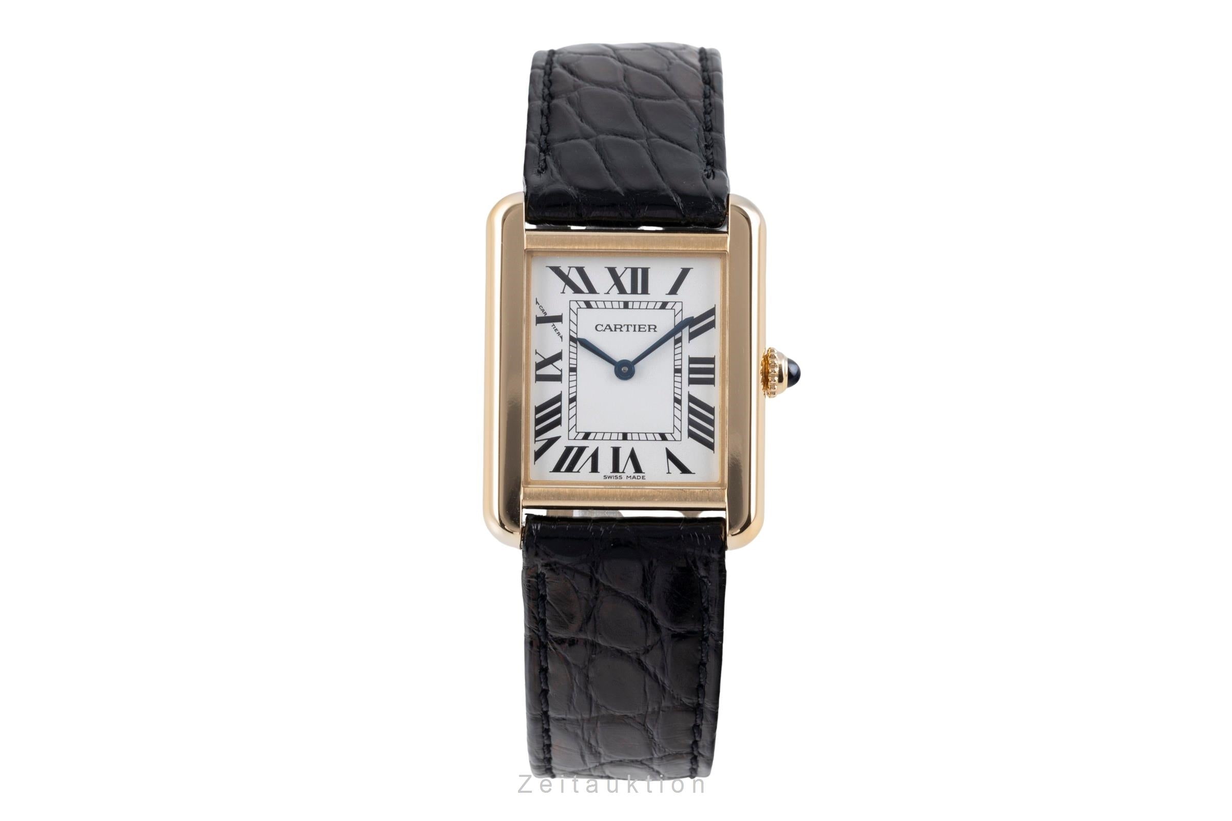 Cartier Tank or 18 ct quartz montre pour femmes W5200002  [2506262]