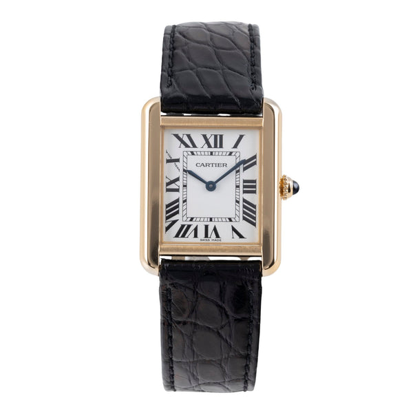 Cartier Tank or 18 ct quartz montre pour femmes W5200002  [2506262]