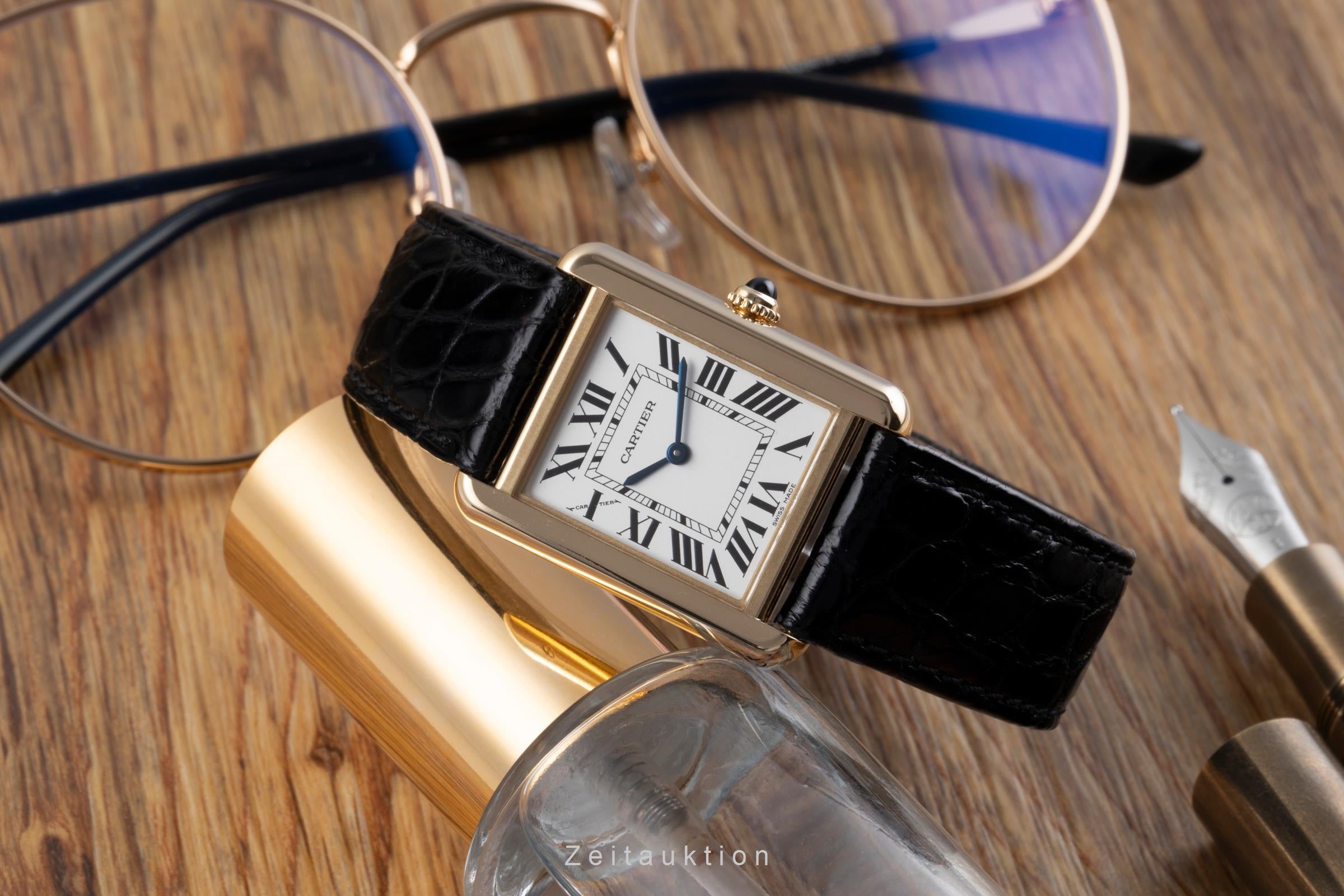 Cartier Tank or 18 ct quartz montre pour femmes W5200002  [2506262]