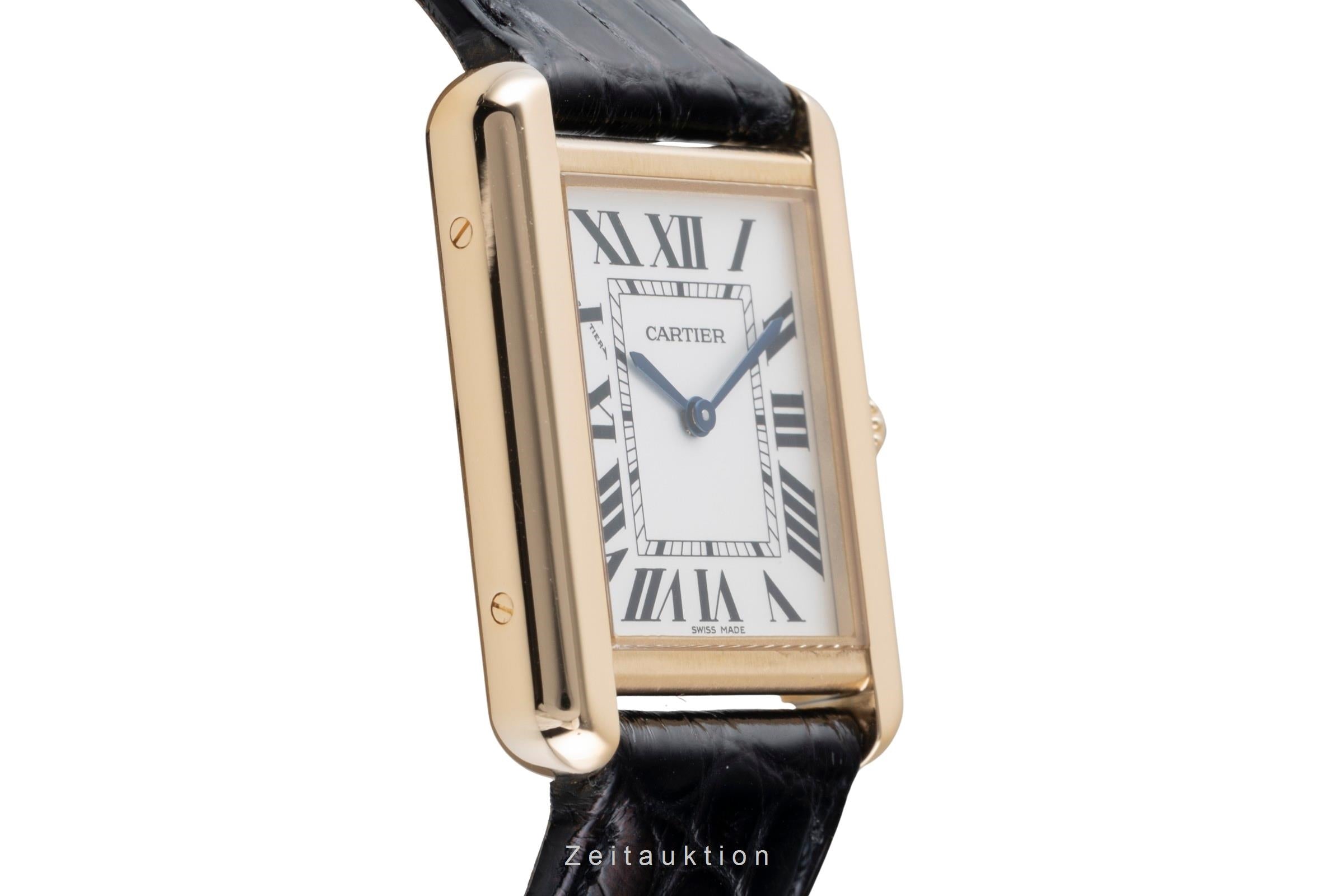Cartier Tank or 18 ct quartz montre pour femmes W5200002  [2506262]