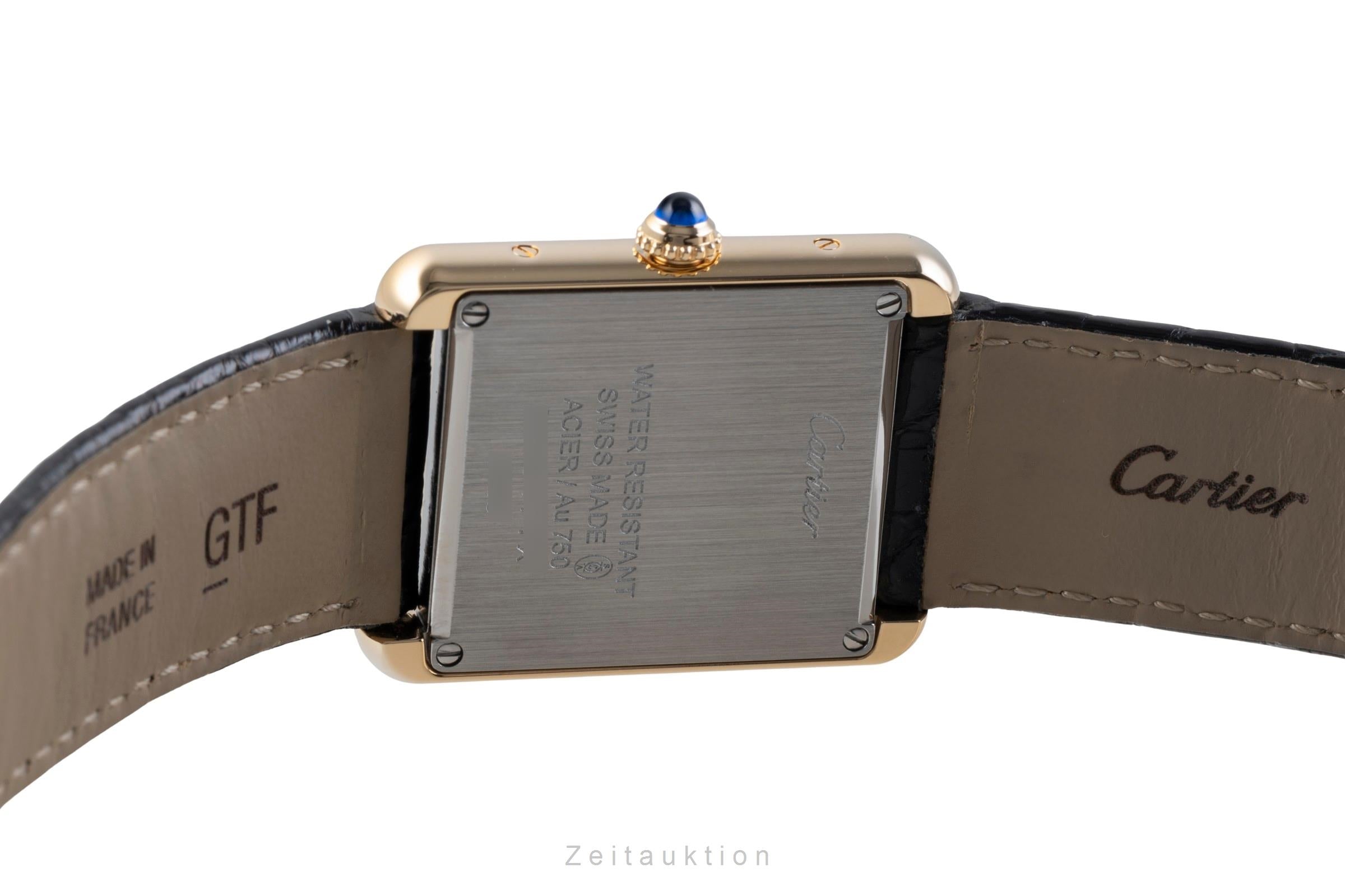 Cartier Tank or 18 ct quartz montre pour femmes W5200002  [2506262]