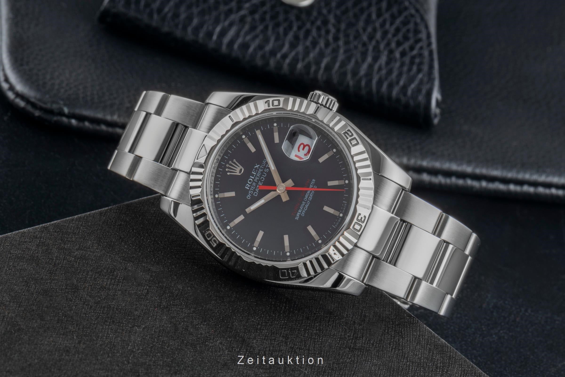 Rolex Datejust Turn-O-Graph Stahl / Weissgold Automatik Herrenuhr Ref. 116264  [2506264]