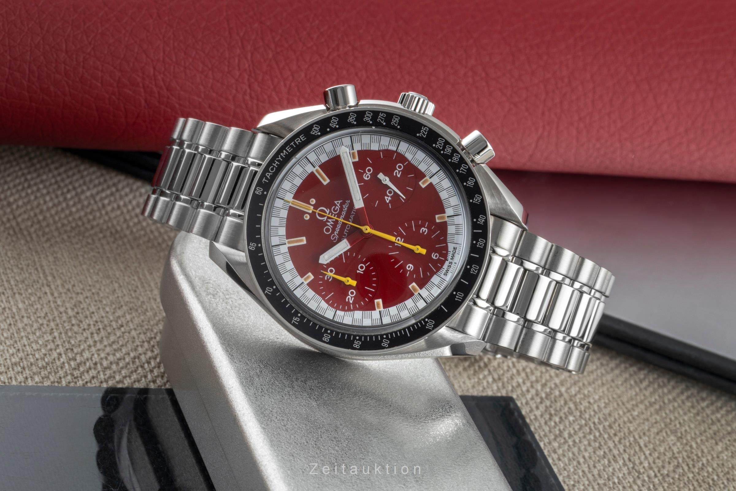 Omega Speedmaster chronograph steel automatic Kal. 1143 Ref