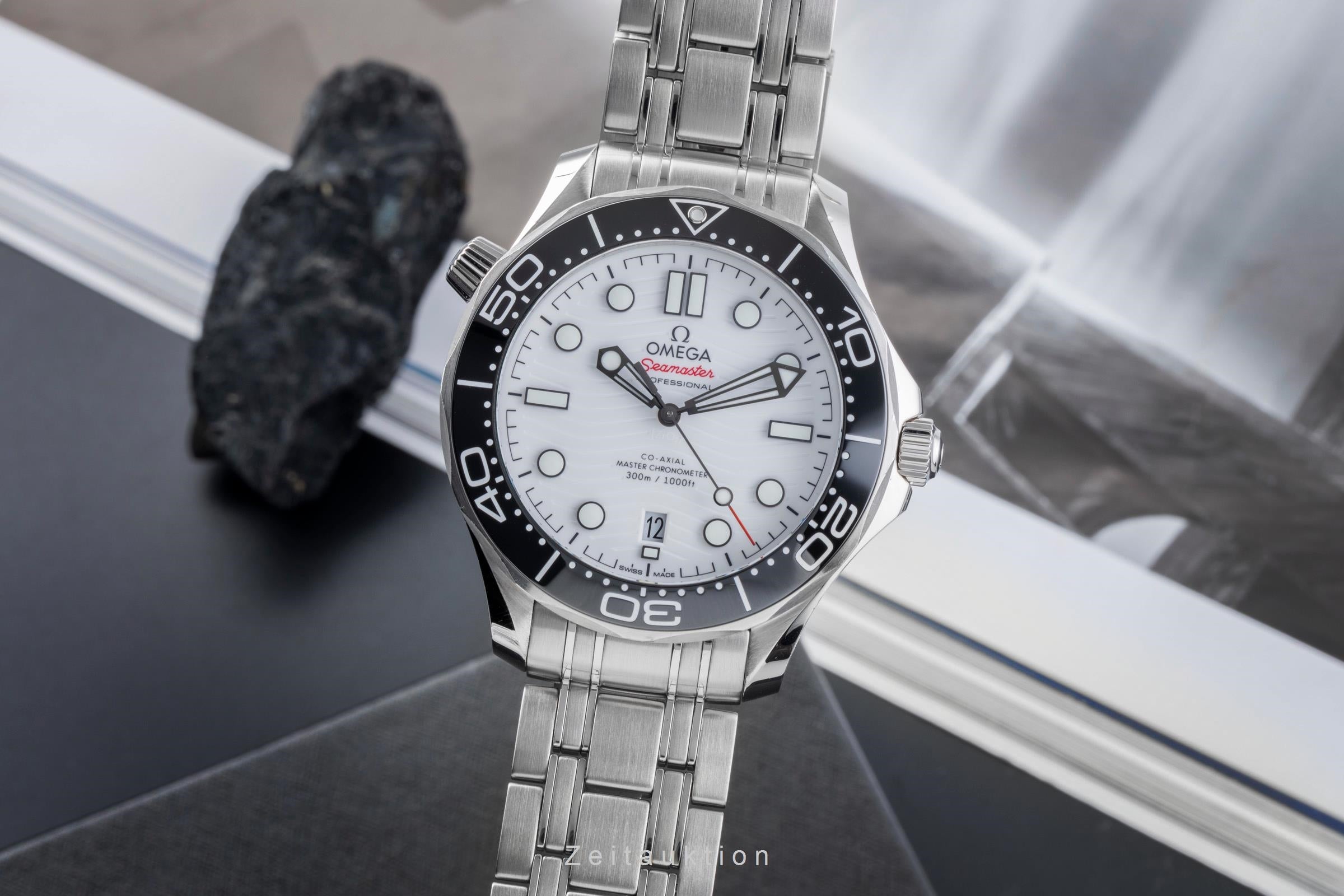 Omega Seamaster acier automatique montre pour hommes 210.30.42.20.04.001 LP: 6500EUR  [2506267]