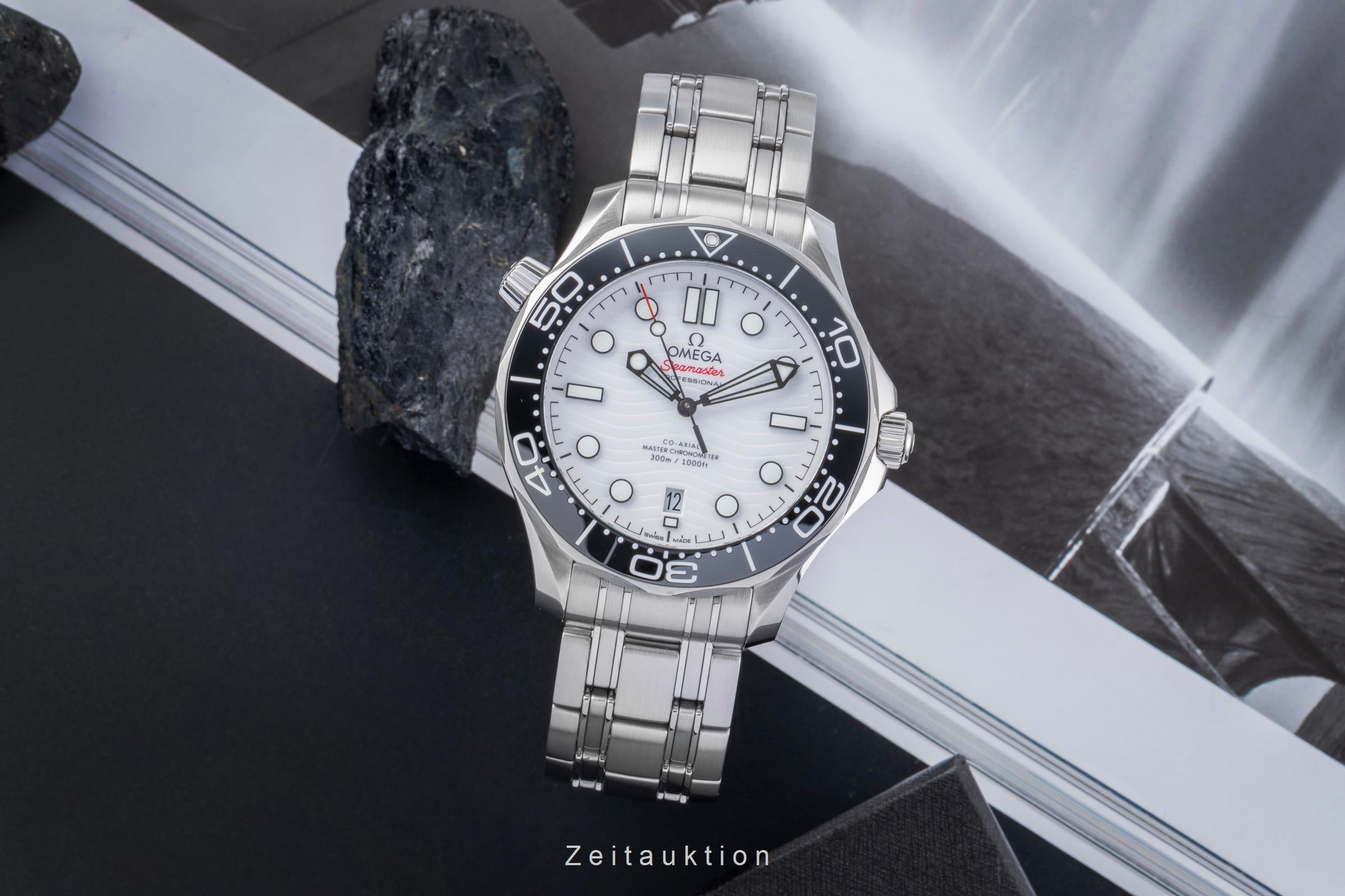 Omega Seamaster steel automatic men's watch 210.30.42.20.04.001 LP: 6500EUR  [2506267]