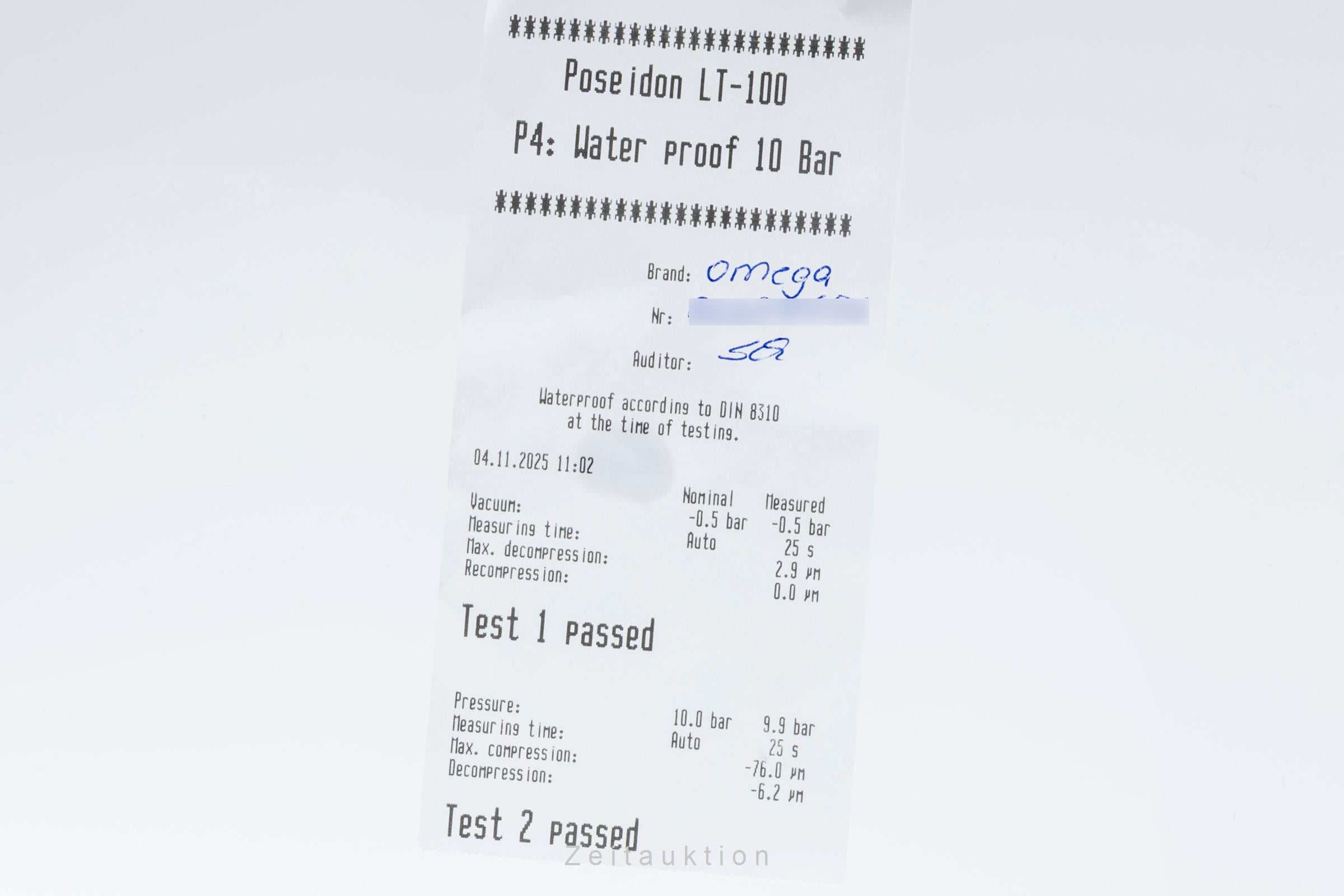 Omega Seamaster steel automatic men's watch 210.30.42.20.04.001 LP: 6500EUR  [2506267]