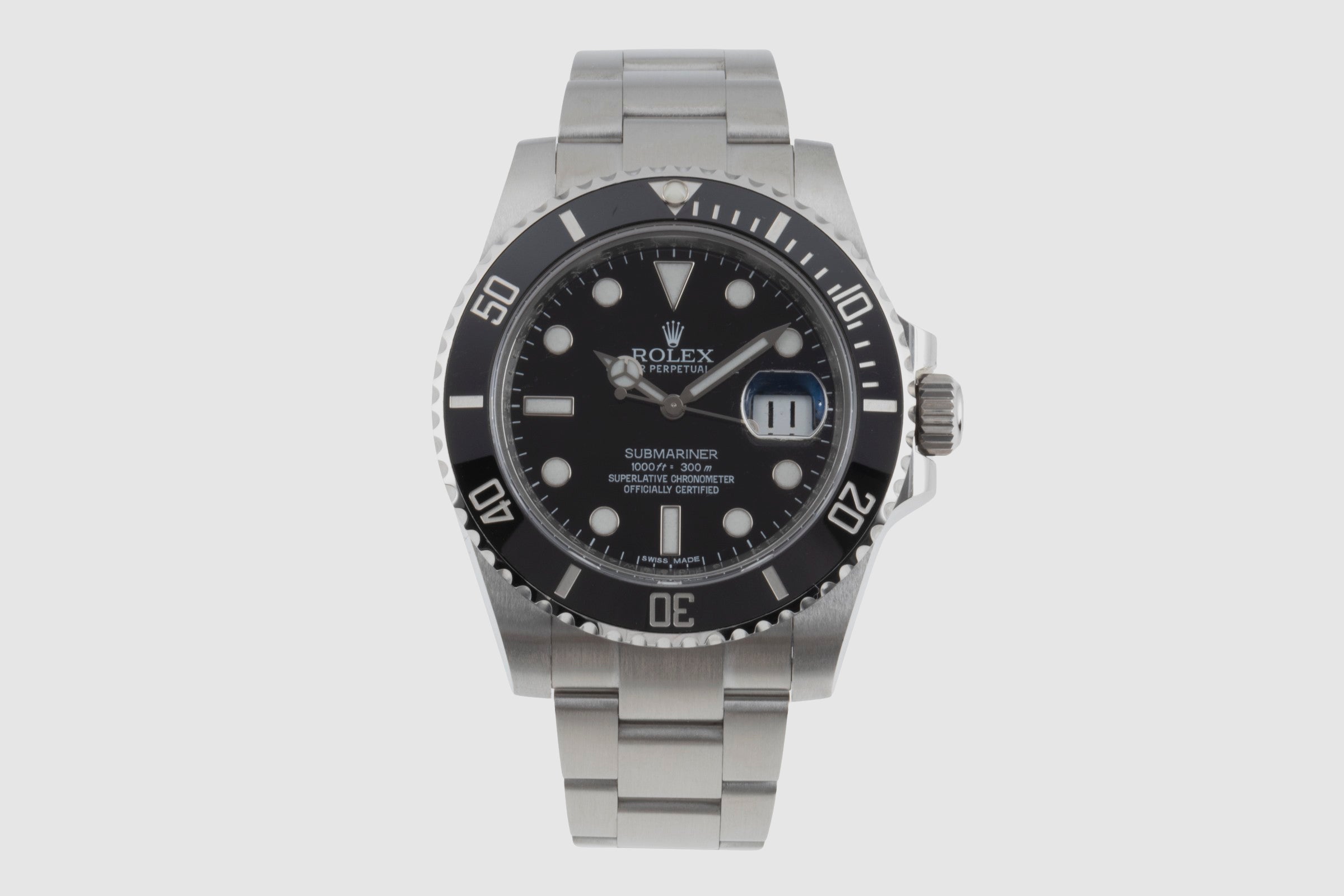 Rolex Submariner acier automatique montre pour hommes 116610LN  [2506272]