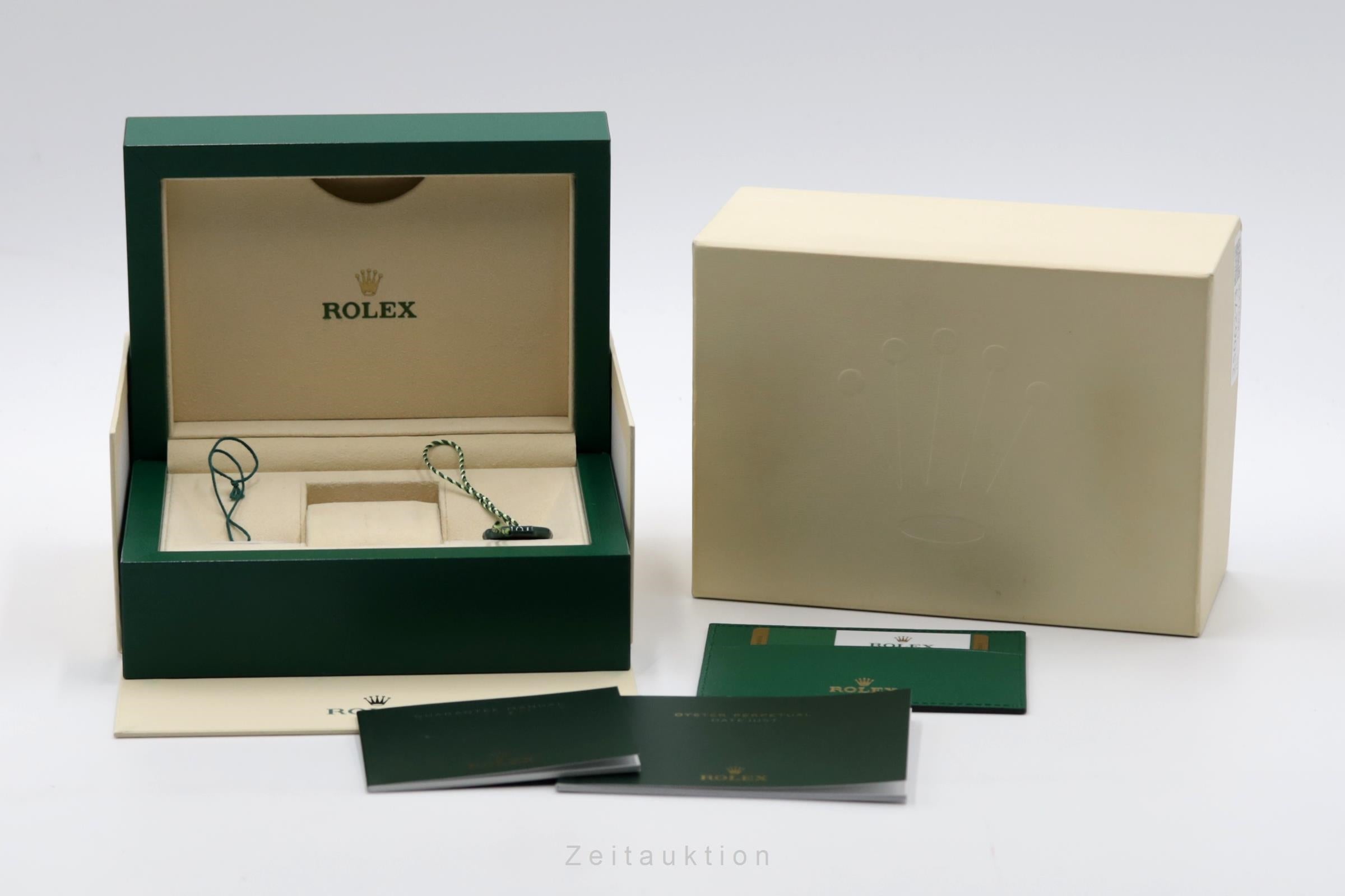 Rolex Datejust 41 Black Dial Edelstahl Automatik Herrenuhr Ref. 126300 B&P 2019 [2506273]