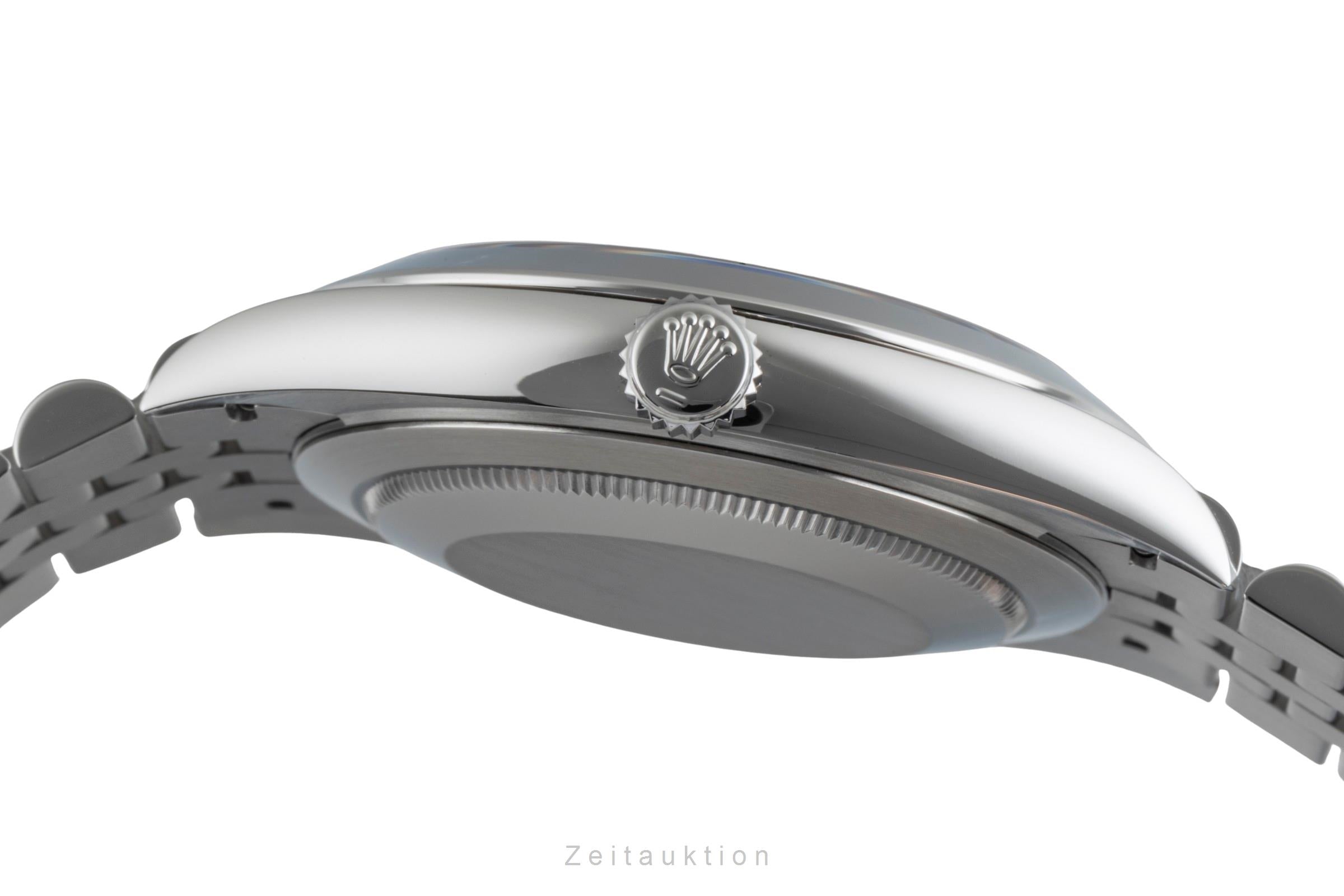 Rolex Datejust 41 Black Dial Edelstahl Automatik Herrenuhr Ref. 126300 B&P 2019 [2506273]