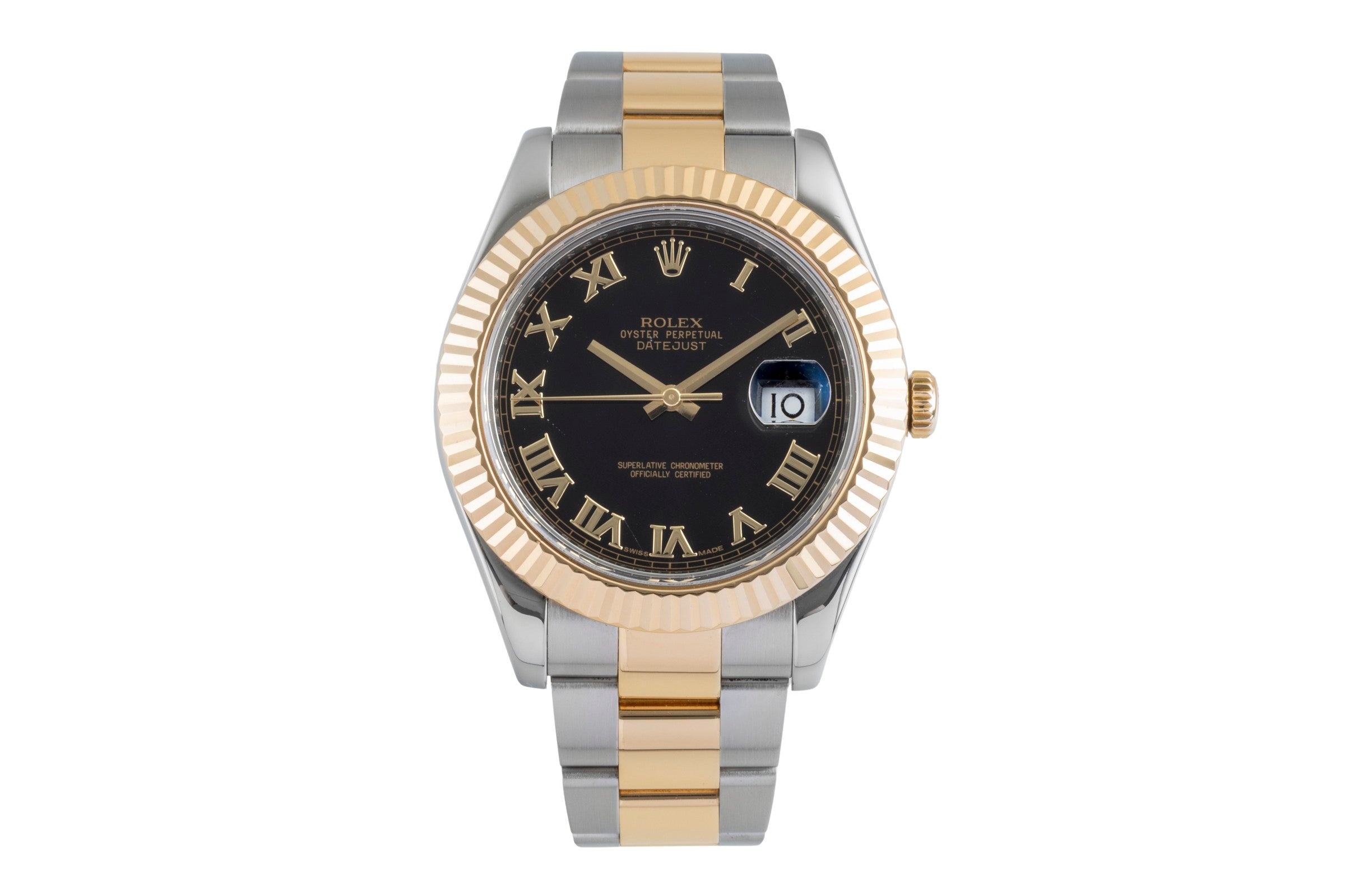 Rolex Datejust acier / or  automatique montre pour hommes 116333  [2506276]
