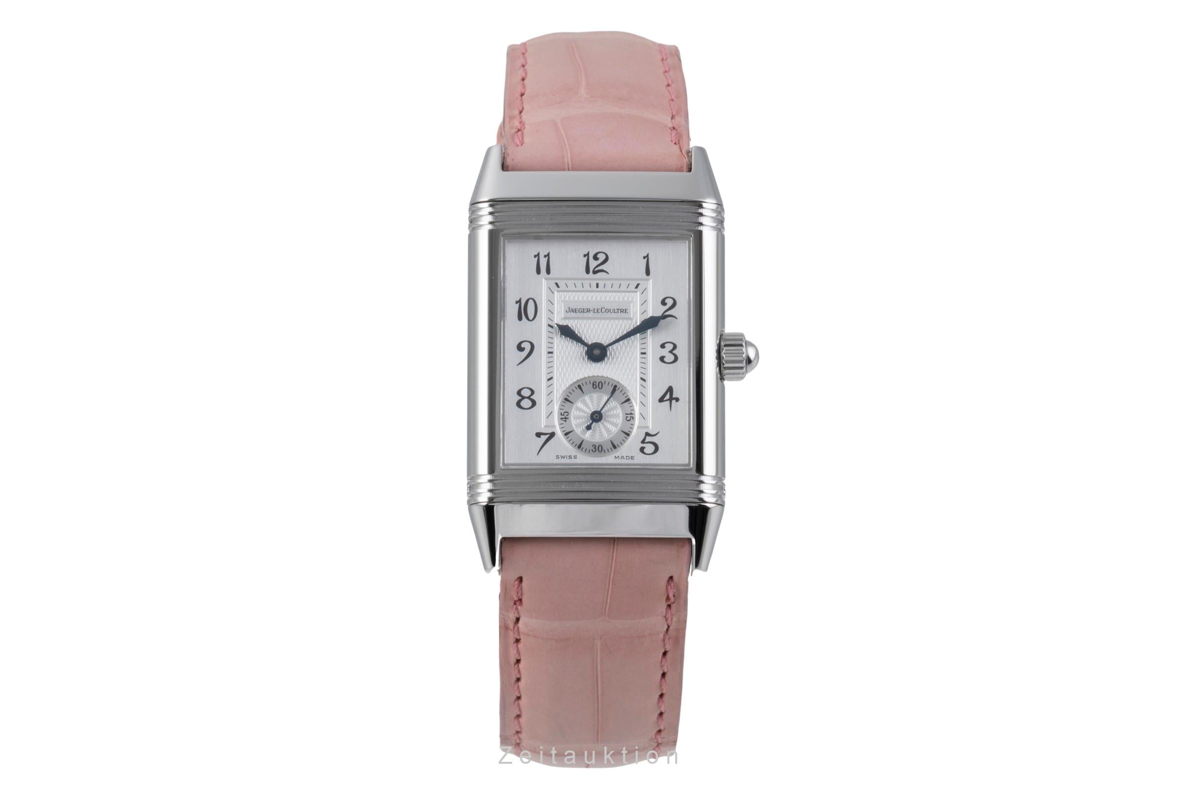 Jaeger LeCoultre Reverso acier à remontage manuel montre pour femmes Q2568402  ,256.8.75  [2506277]