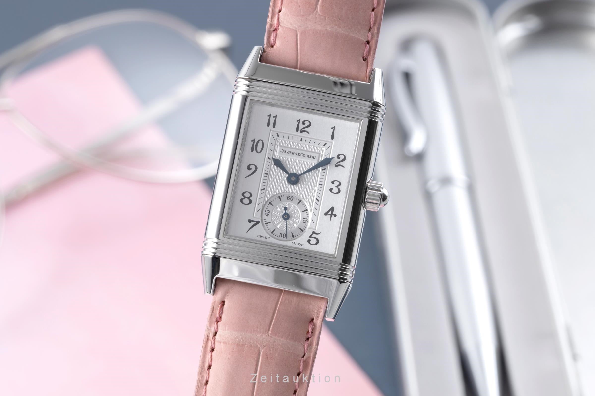 Jaeger LeCoultre Reverso steel manual winding Ref. Q2568402 ,256.8