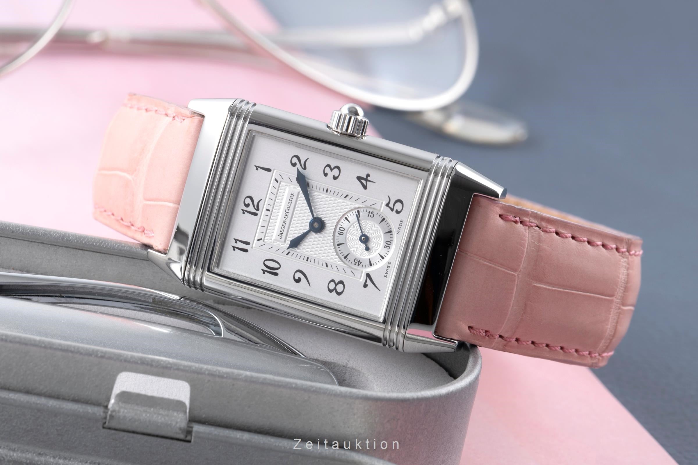 Jaeger LeCoultre Reverso acier à remontage manuel montre pour femmes Q2568402  ,256.8.75  [2506277]