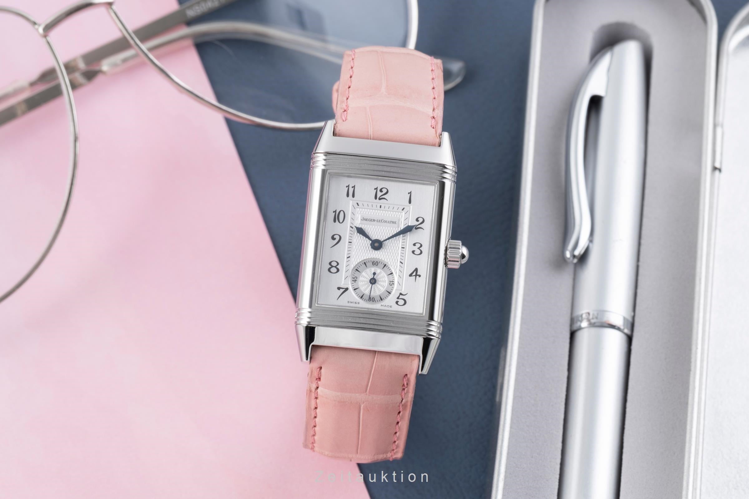 Jaeger LeCoultre Reverso steel manual winding Ref. Q2568402 ,256.8