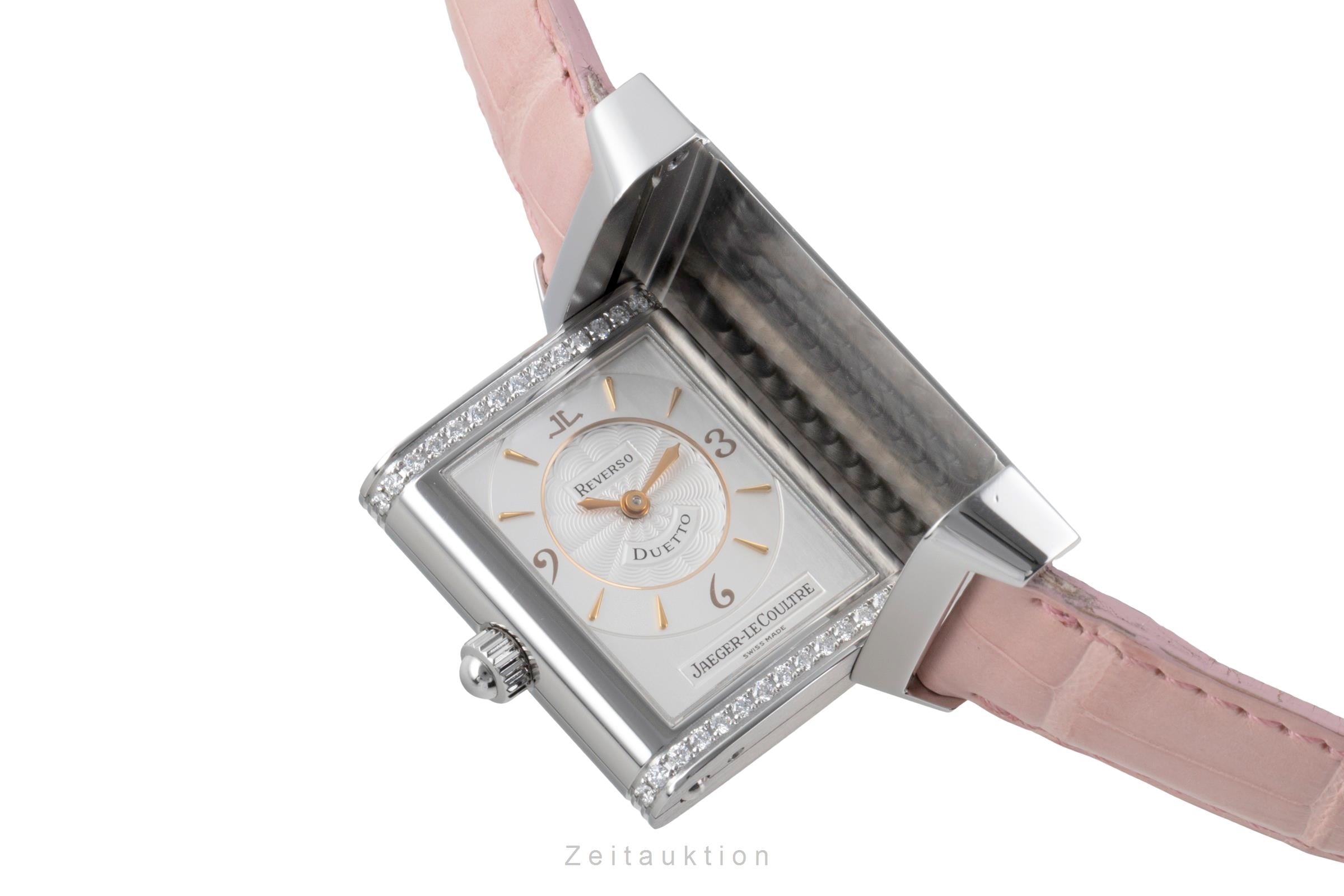 Jaeger LeCoultre Reverso acier à remontage manuel montre pour femmes Q2568402  ,256.8.75  [2506277]
